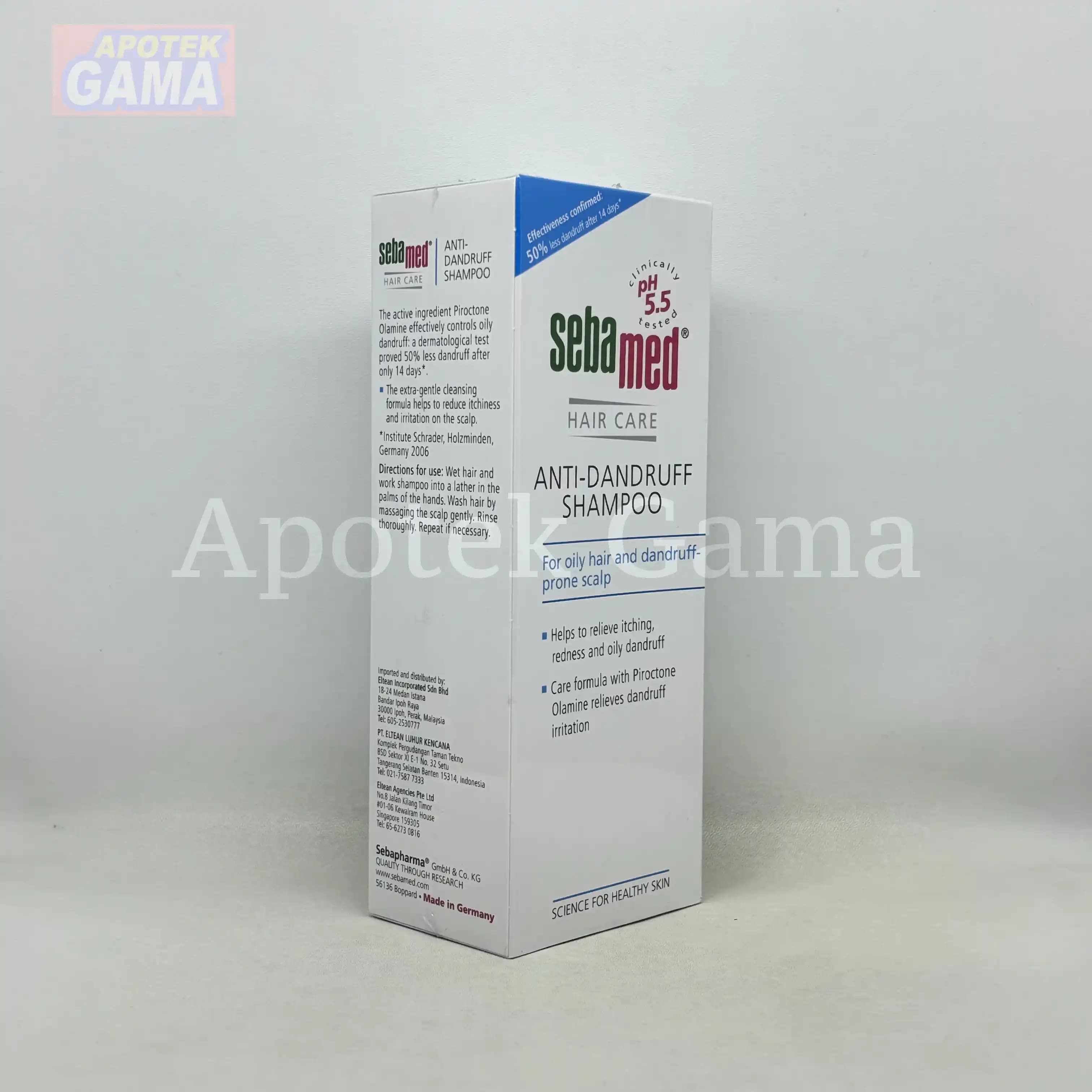 SEBAMED SHAMPOO ANTI DANDRUFF 200ML 4