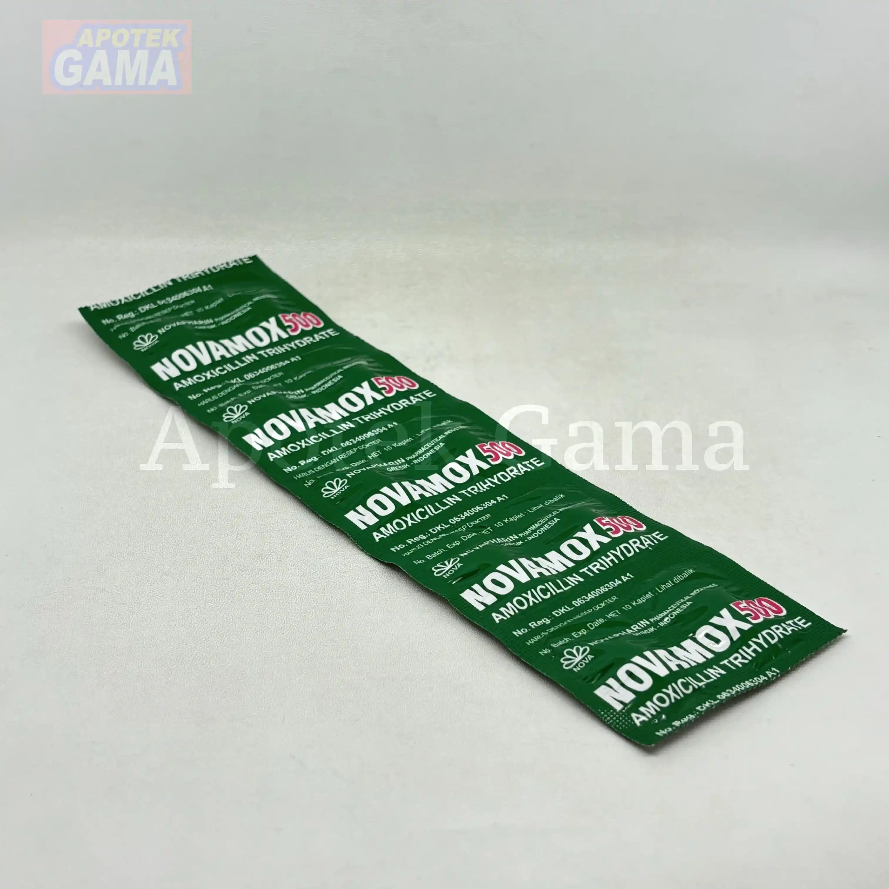 NOVAMOX KAP 500MG 4