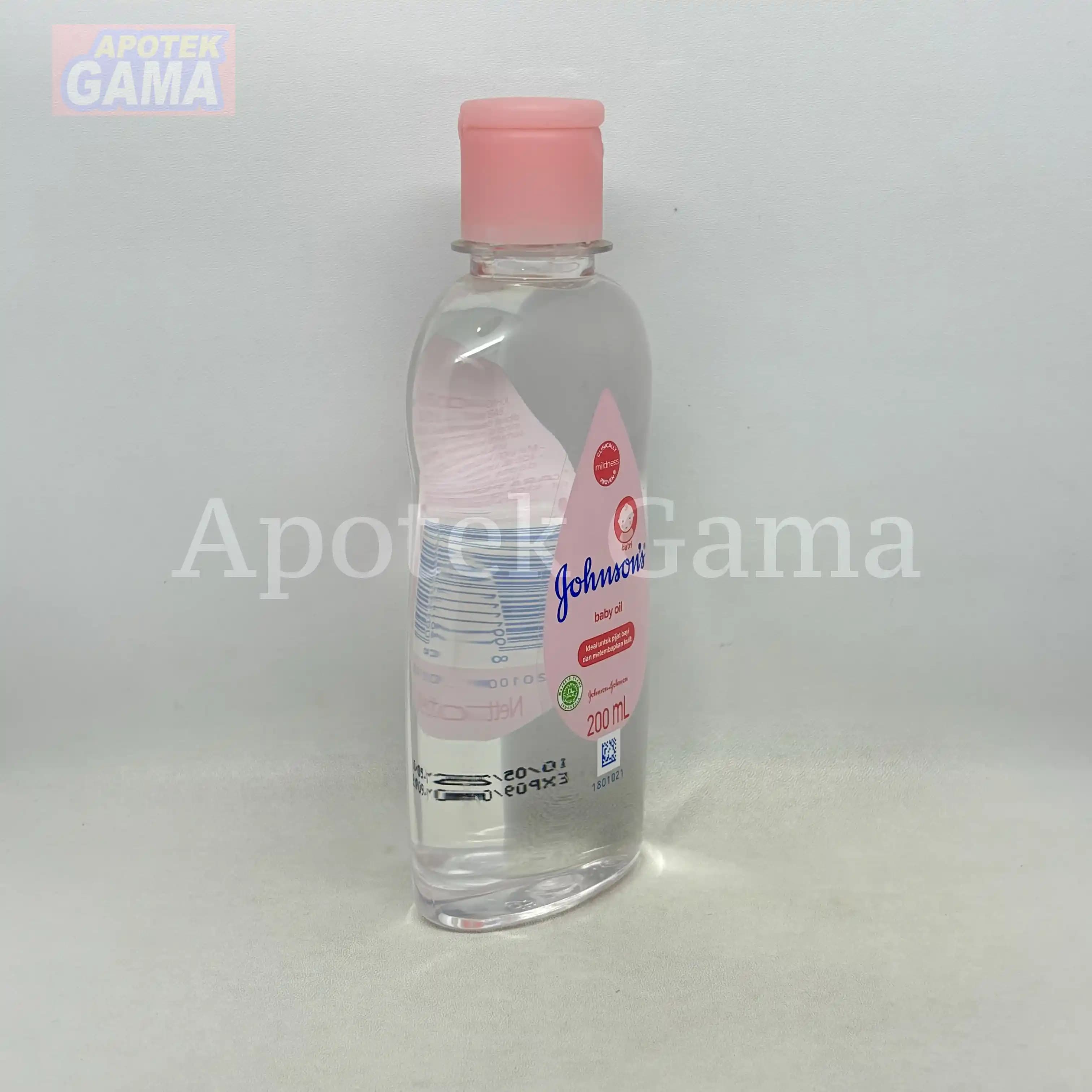 JOHNSONS BABY OIL 200ML 2