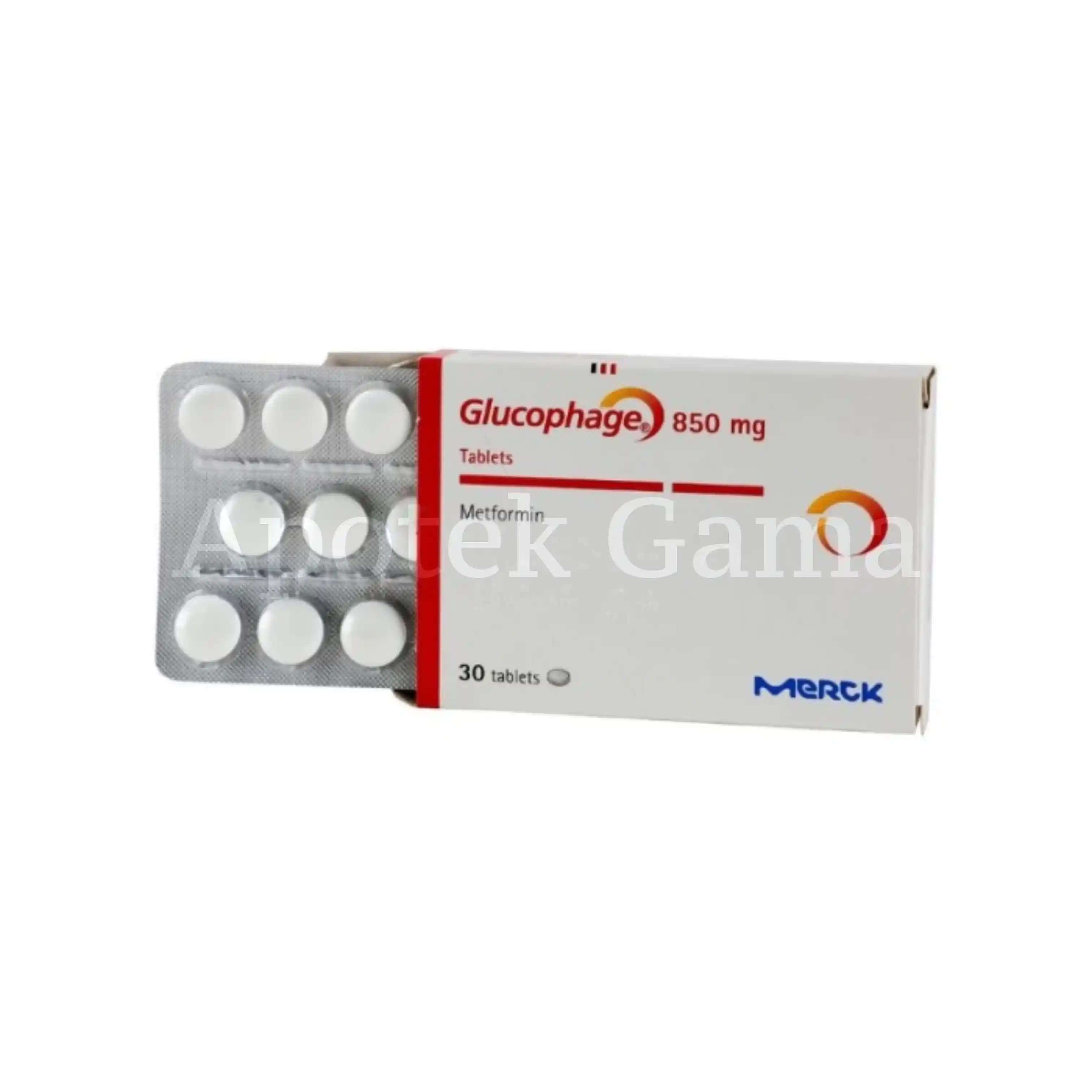 GLUCOPHAGE 850/120 TAB