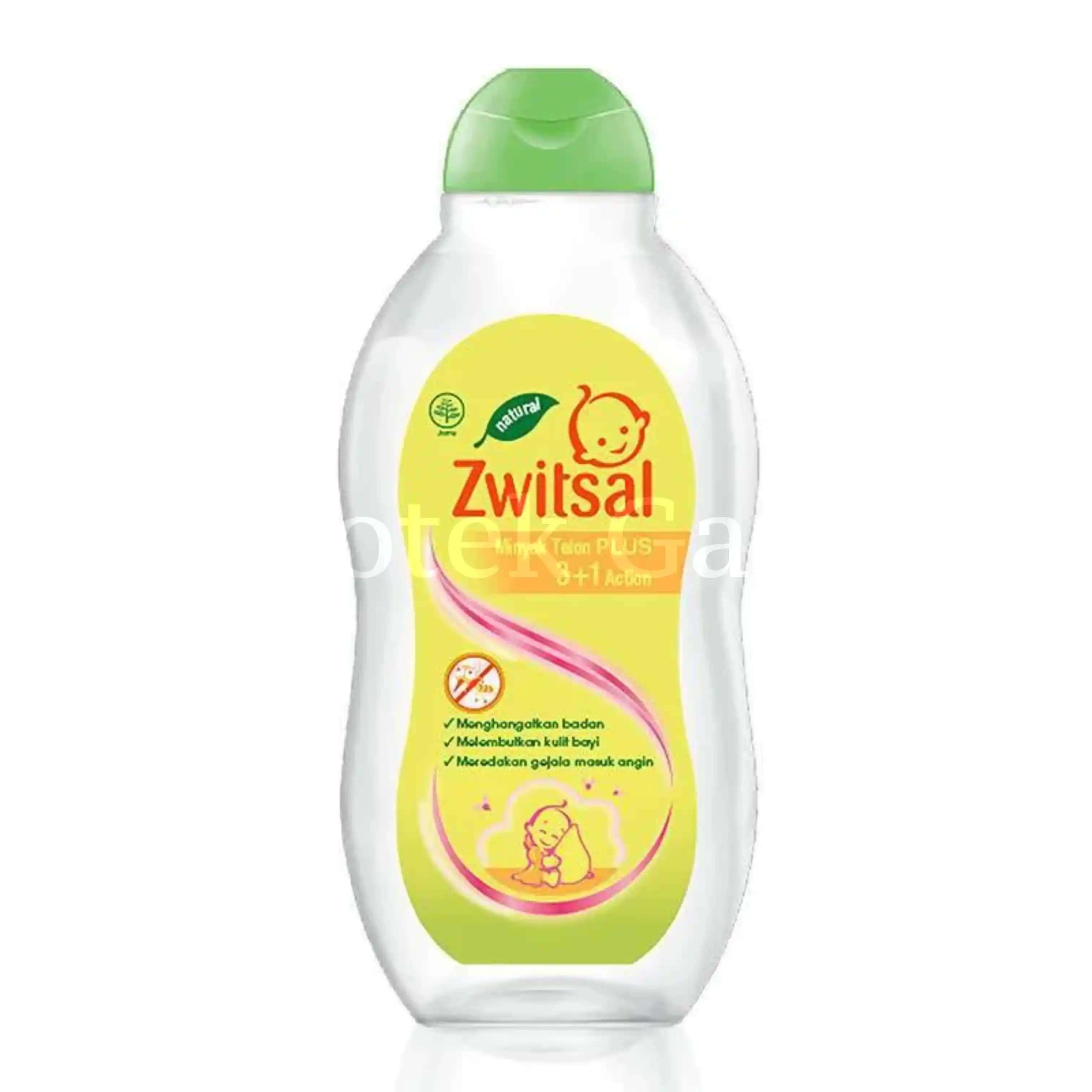 ZWITSAL BABY NATURAL MINYAK TELON PLUS 100 ML 2