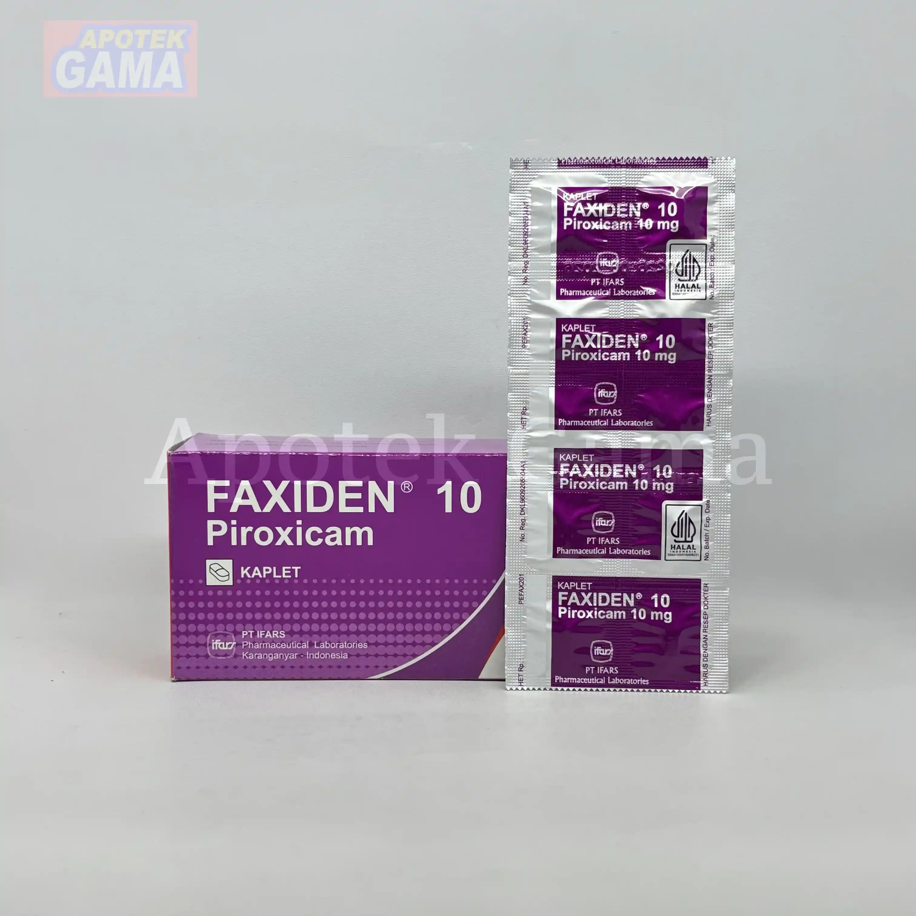 FAXIDEN 10 MG 4