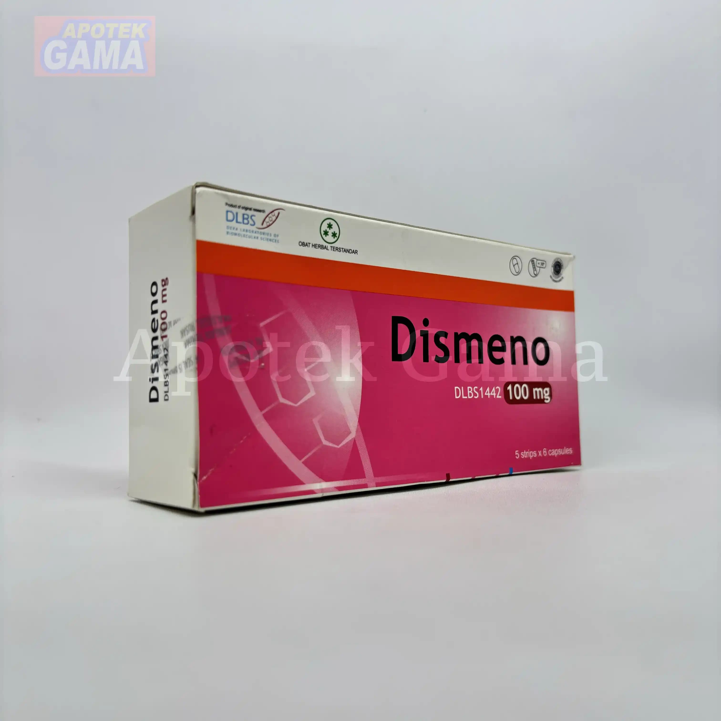 DISMENO 100MG/30  6