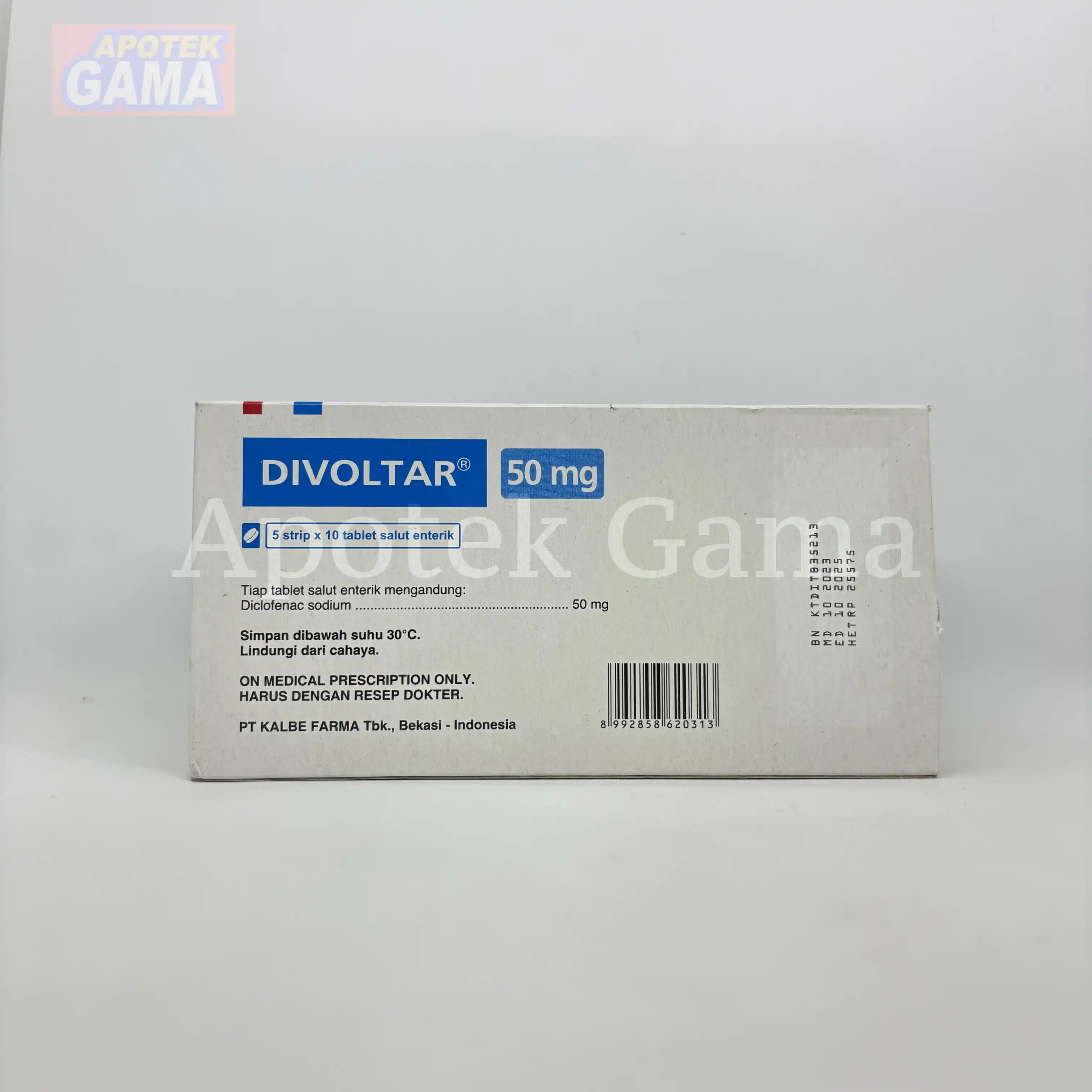 DIVOLTAR 50MG 5