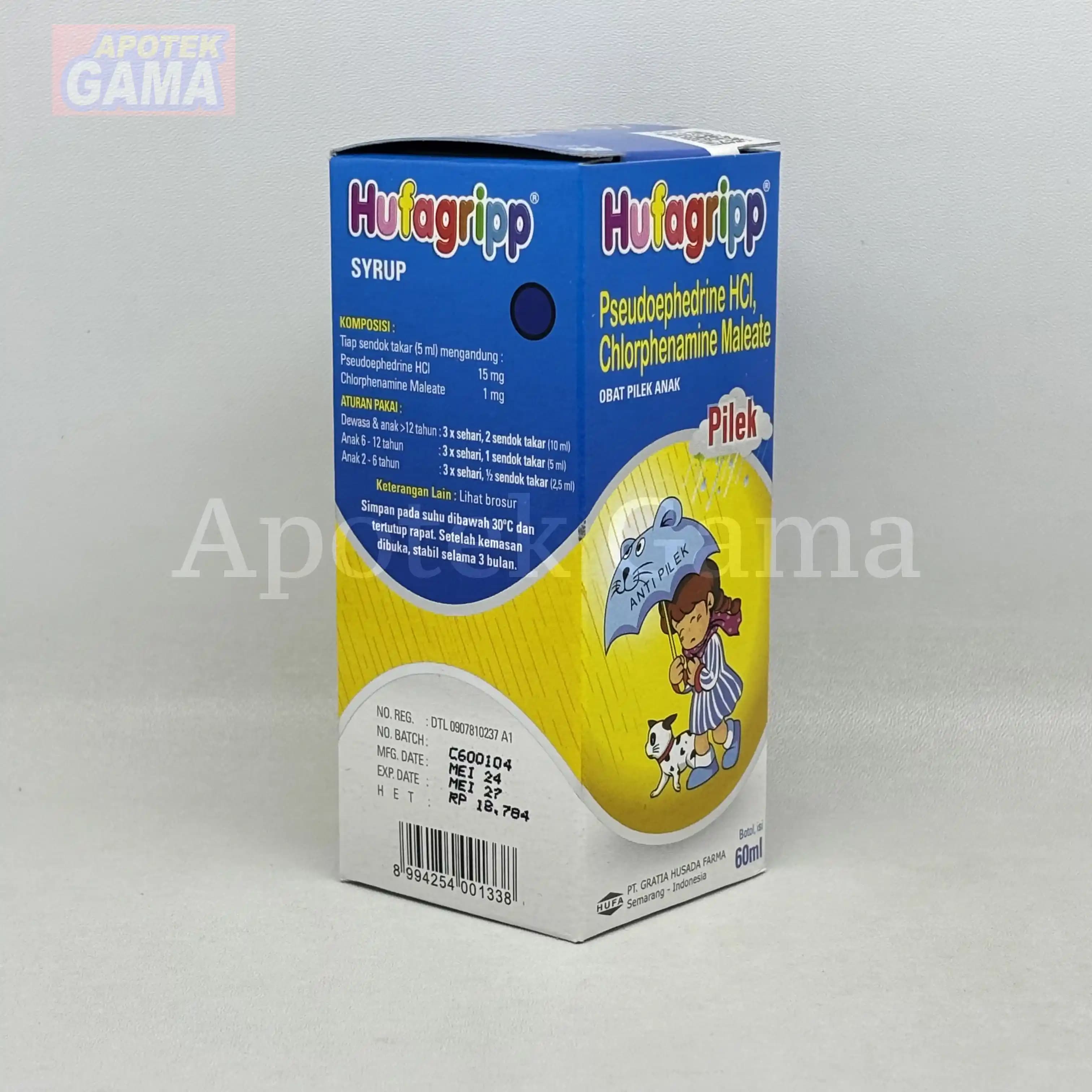 HUFAGRIP PILEX SYR 60ML 4