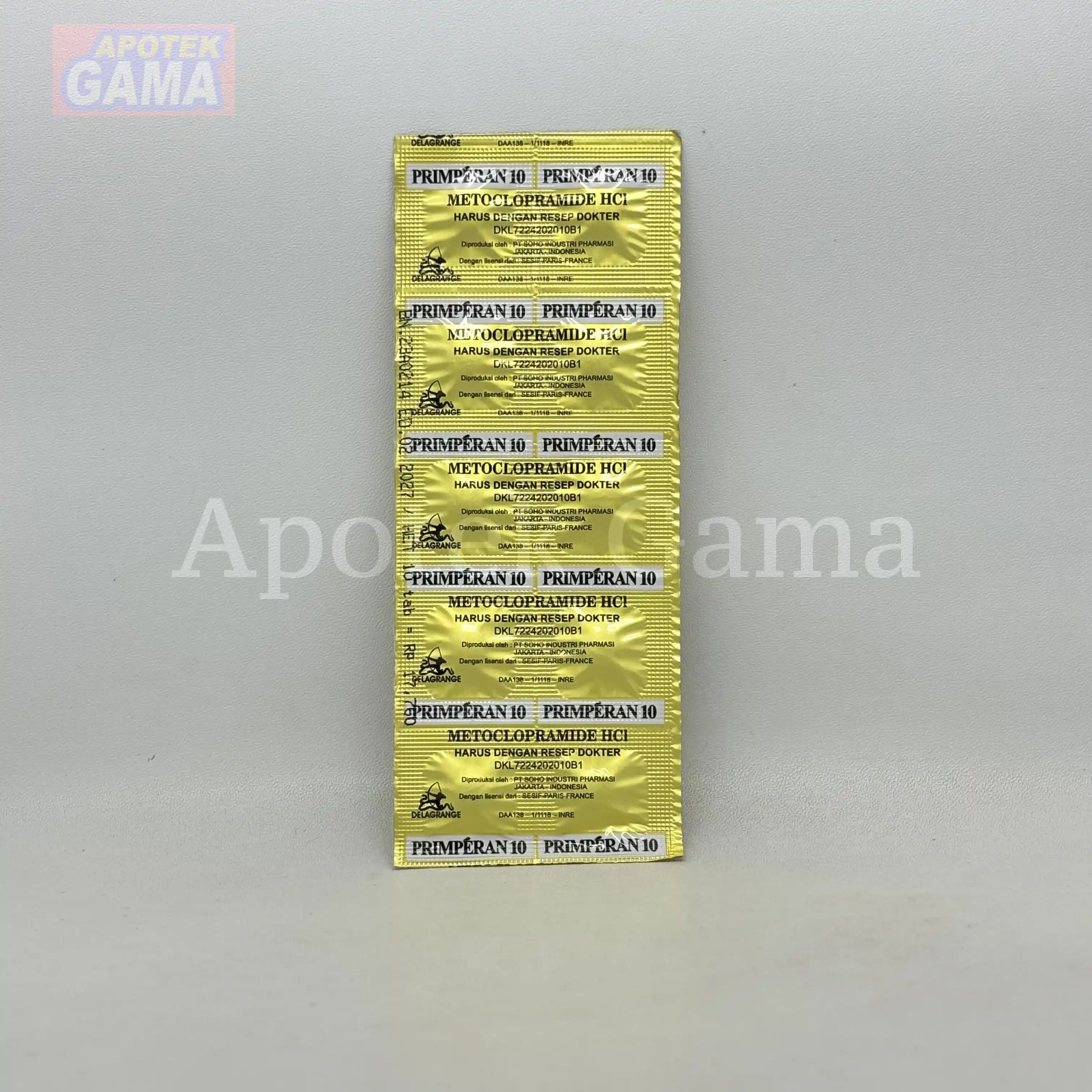 PRIMPERAN 10MG/100 TAB 5