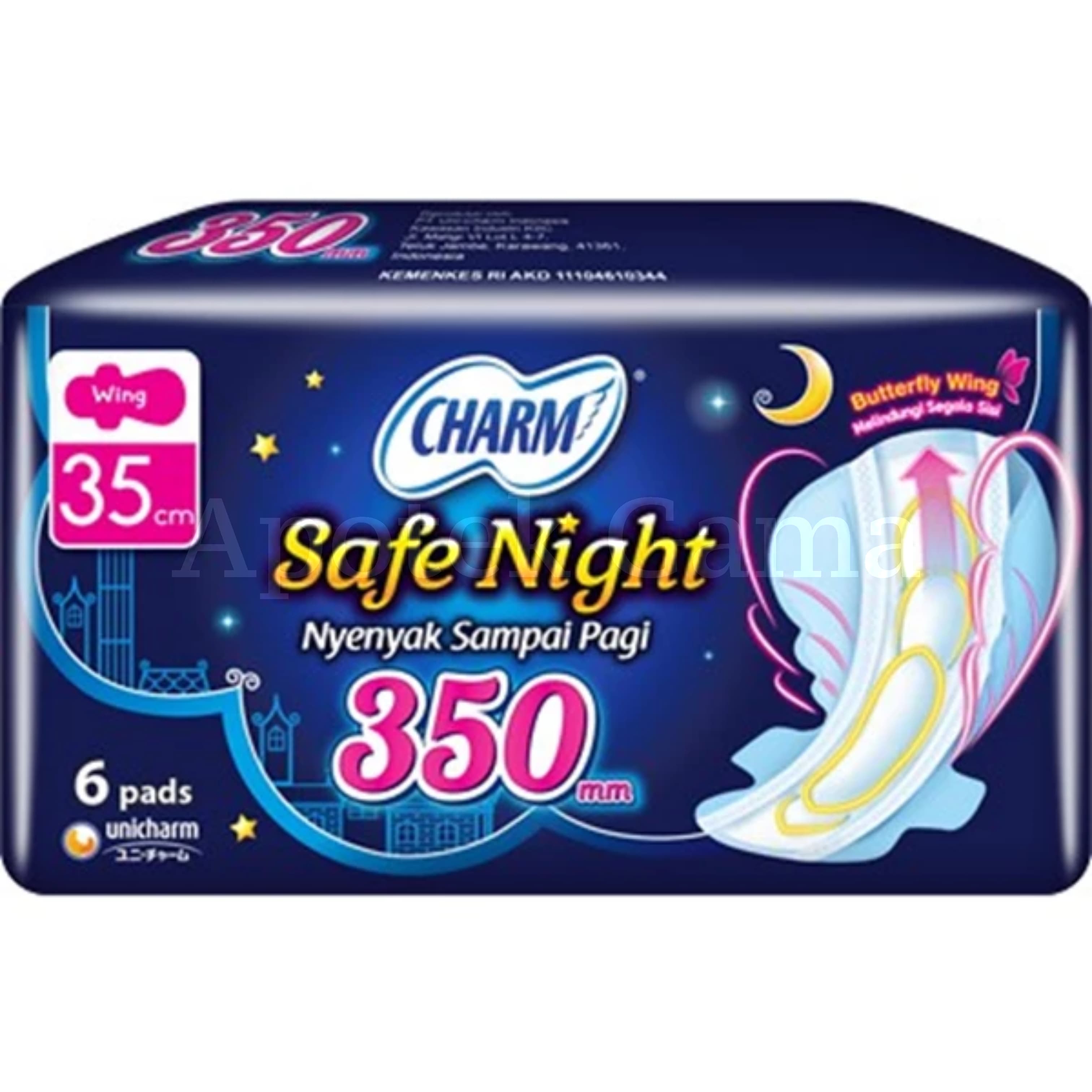 CHARM SAFE NIGHT WING 6P