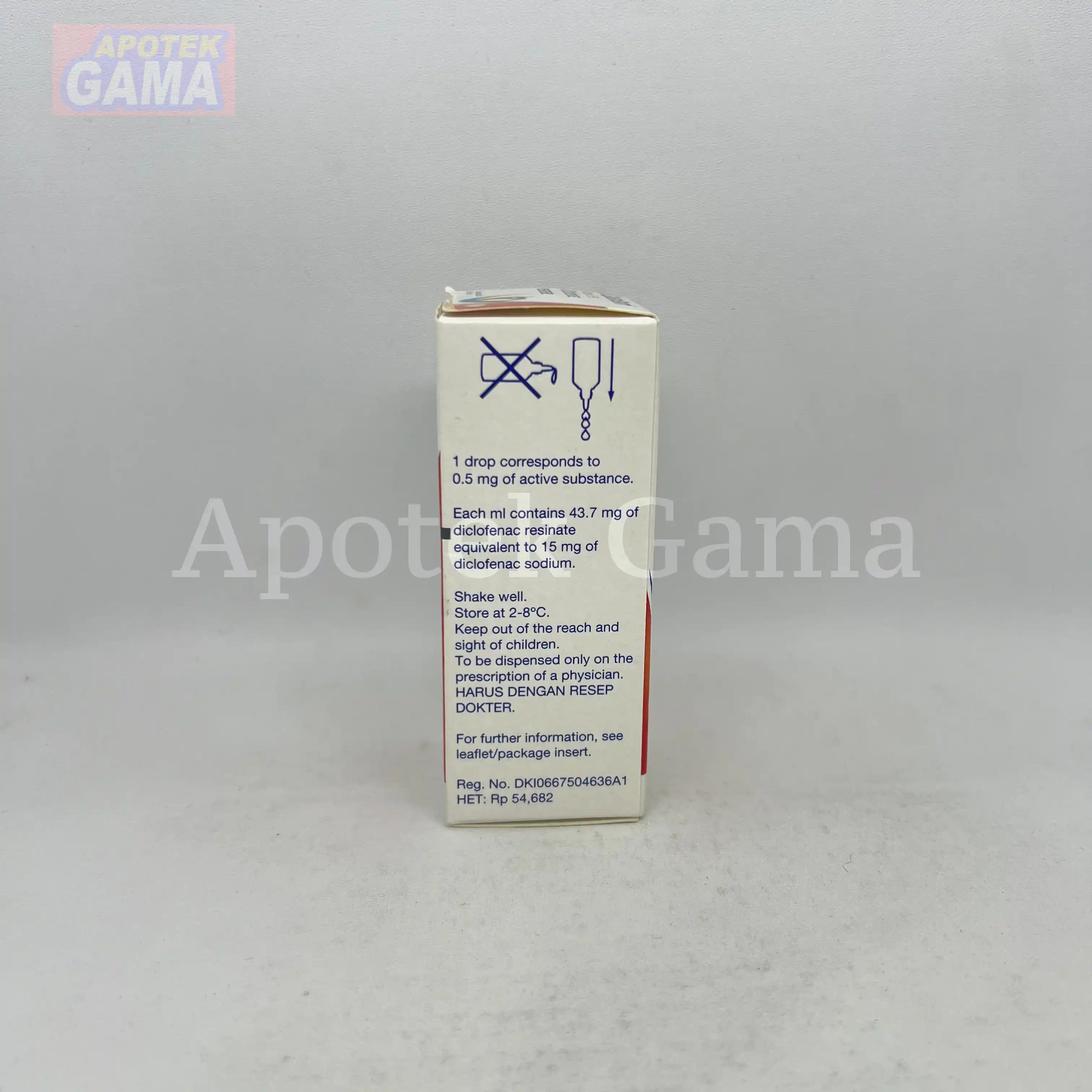 CATAFLAM DROPS 15 ML 3