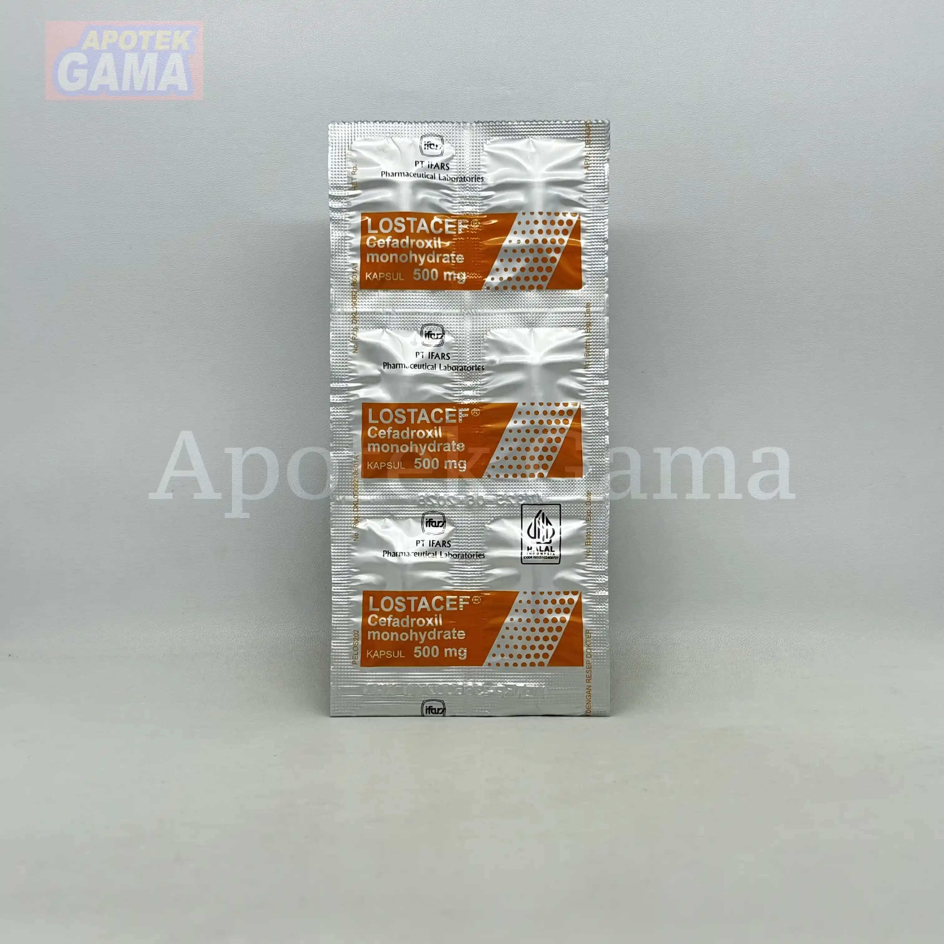 LOSTACEF  500MG/50 KAP 3
