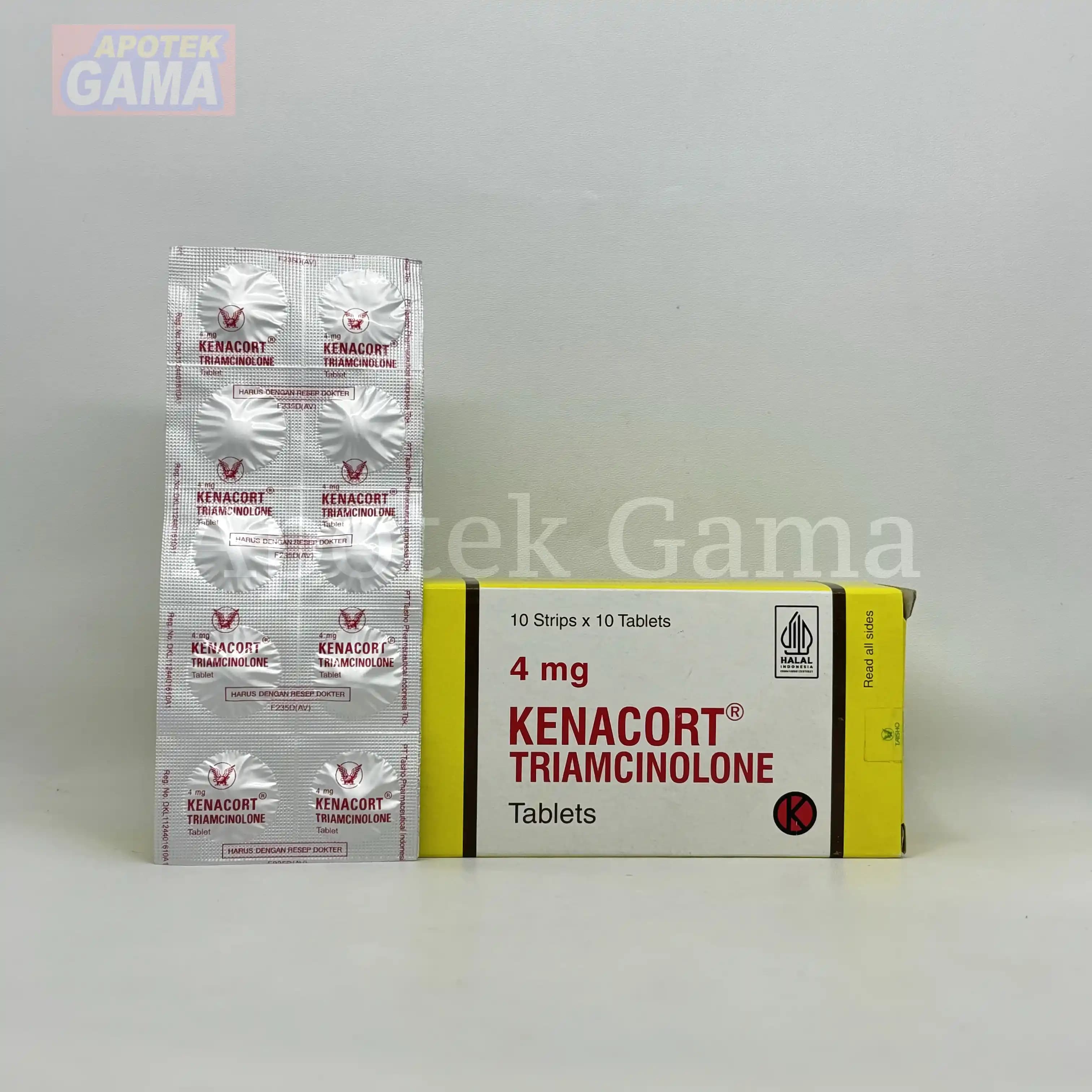 KENACORT 4 MG/100 TAB 3
