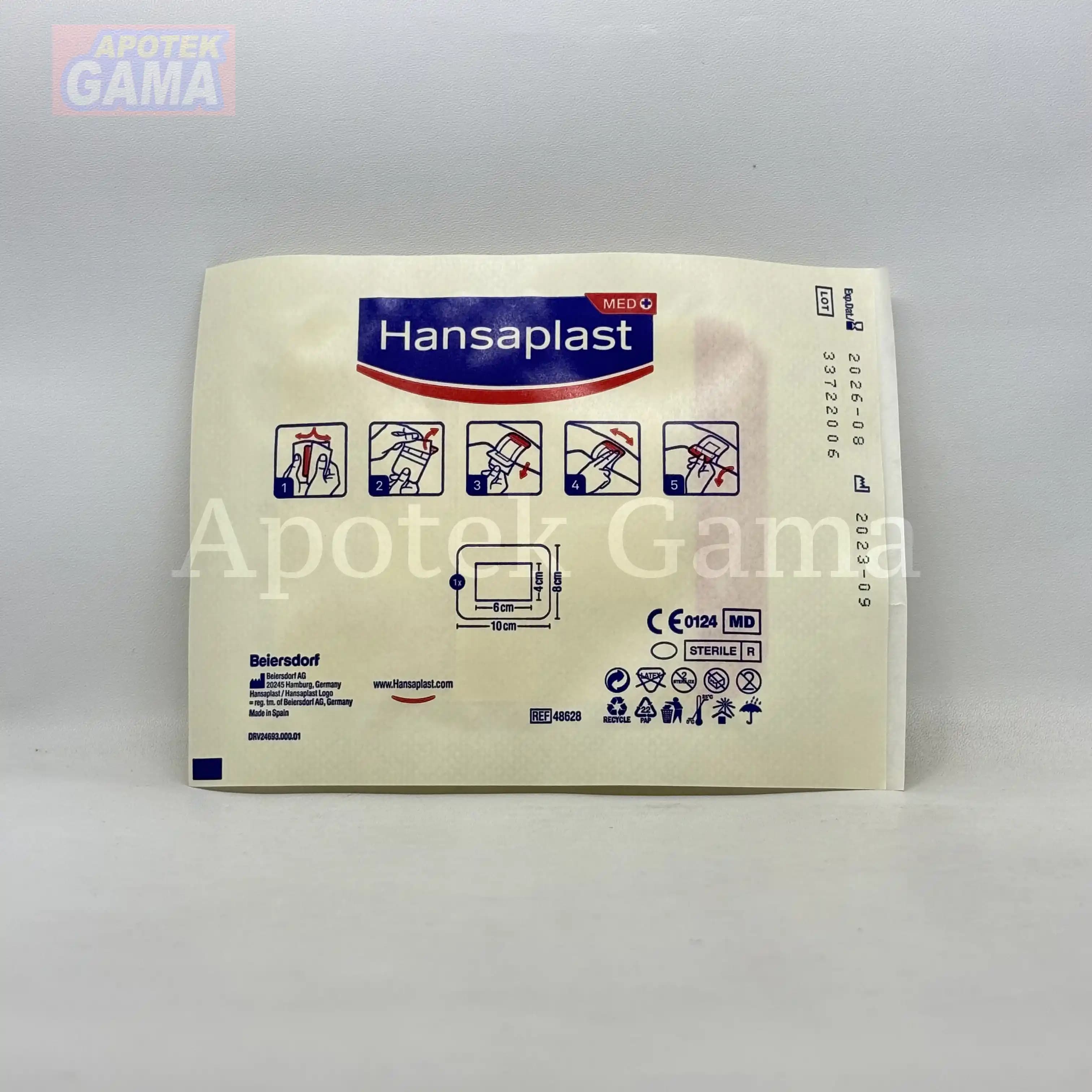 HANSAPLAST AQUA PROT STERIL XXL 8X10CM 5PCS 3