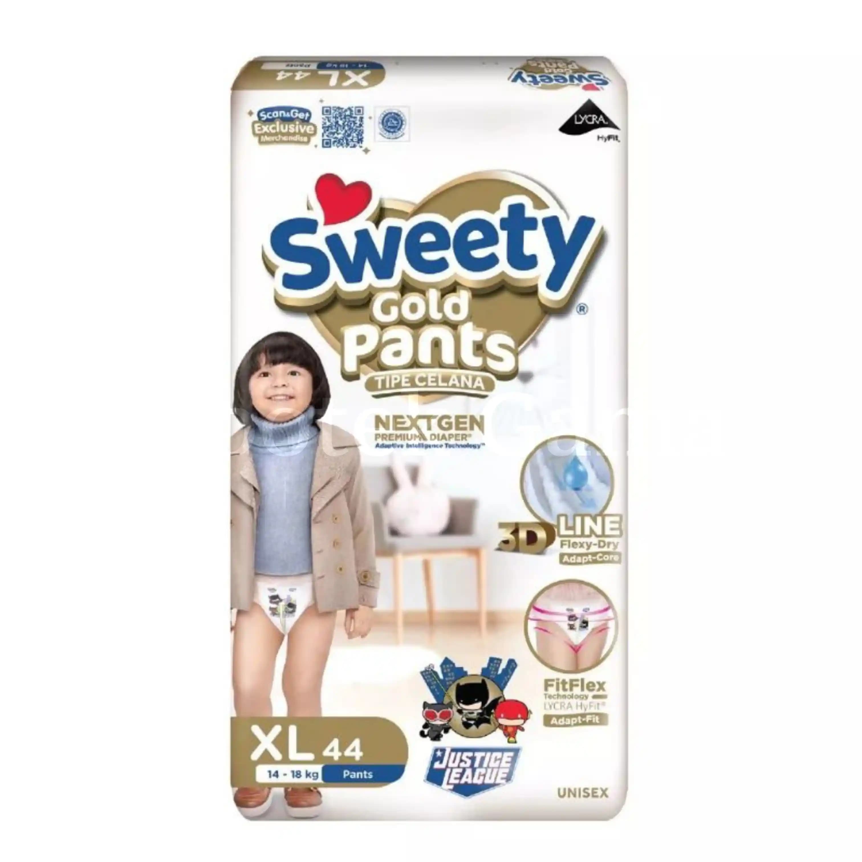 SWEETY GOLD PANTS XL44 2