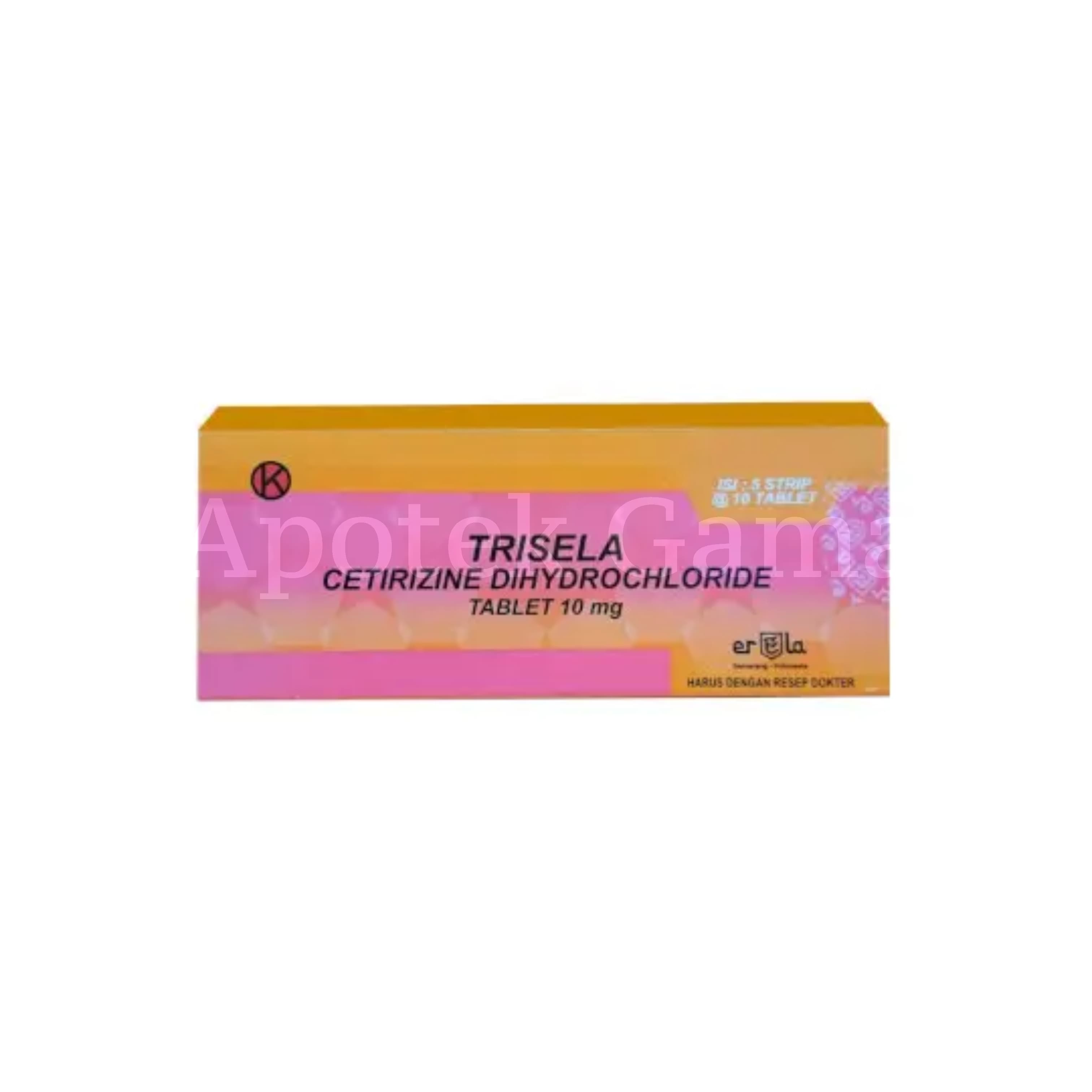 TRISELA 10 MG TABLET