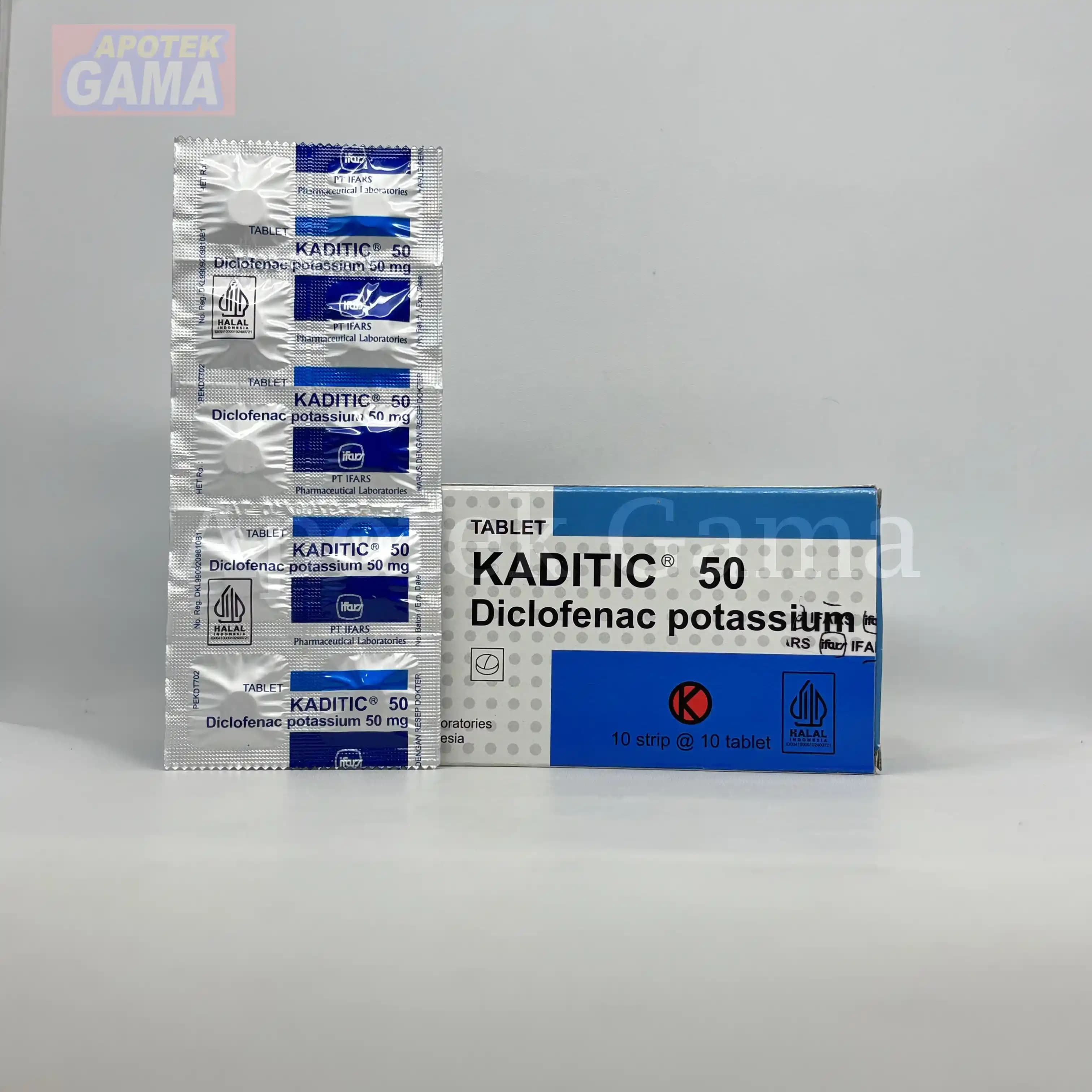 KADITIC TAB 50MG 5