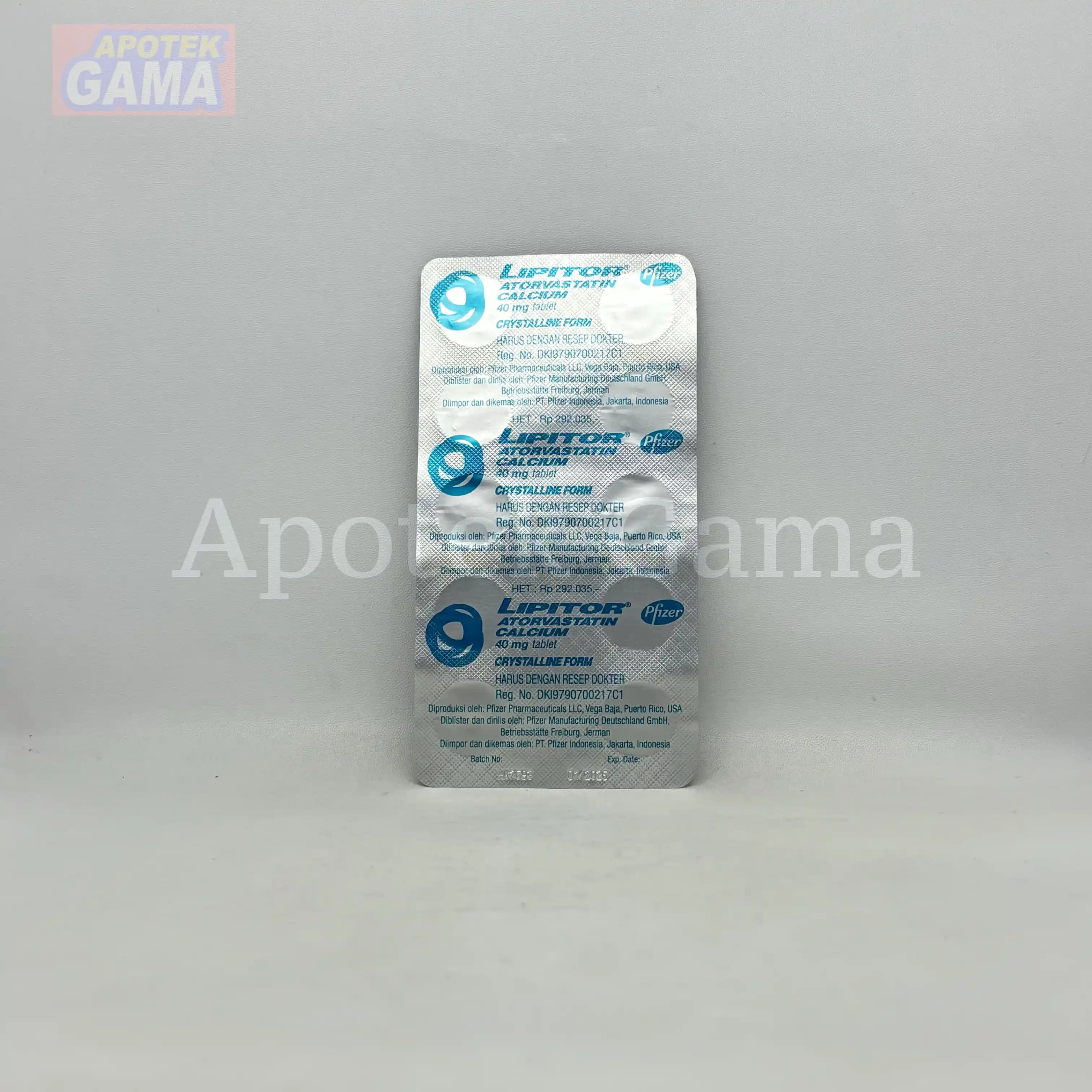 LIPITOR TAB 40