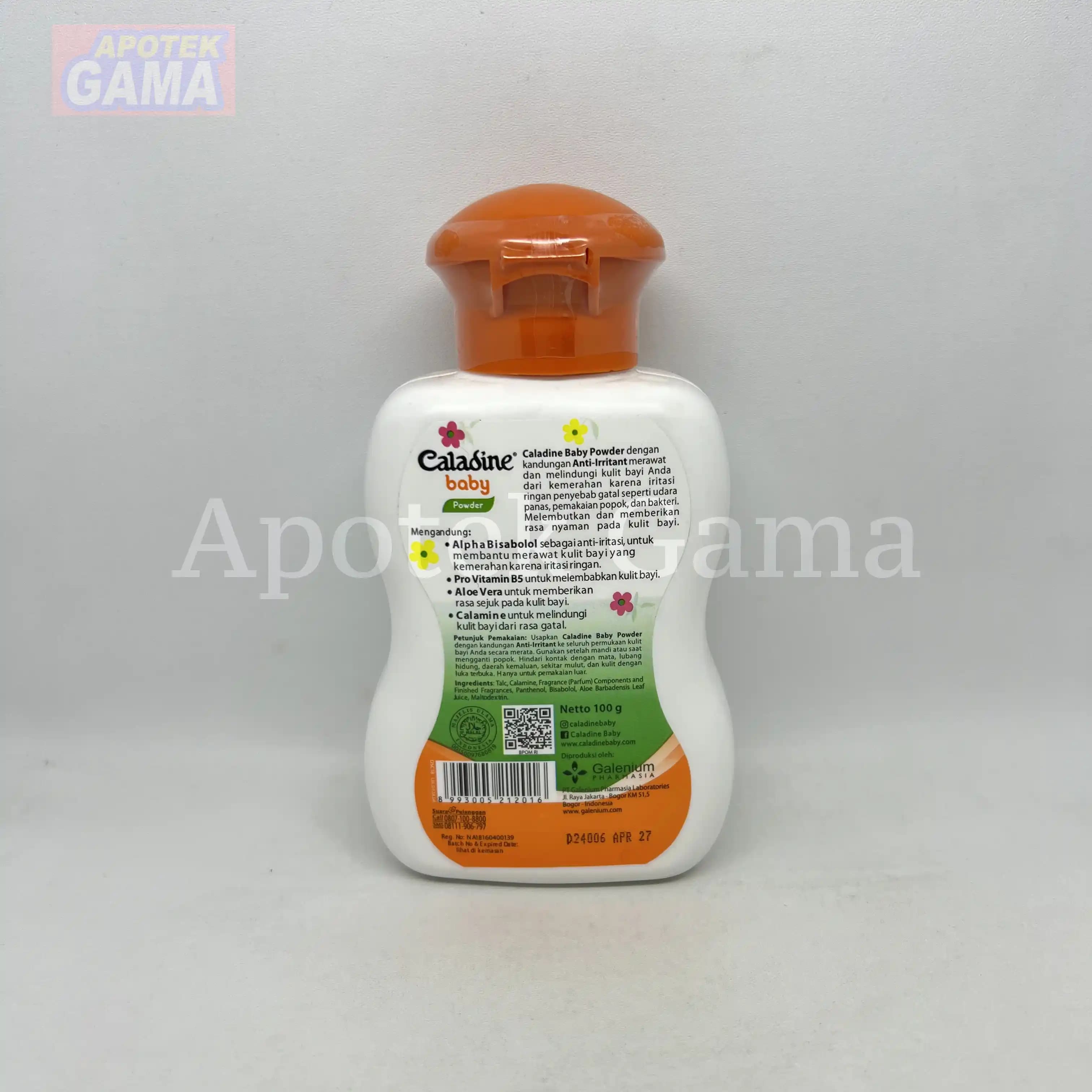 CALADINE BABY POWDER 100 GR 2