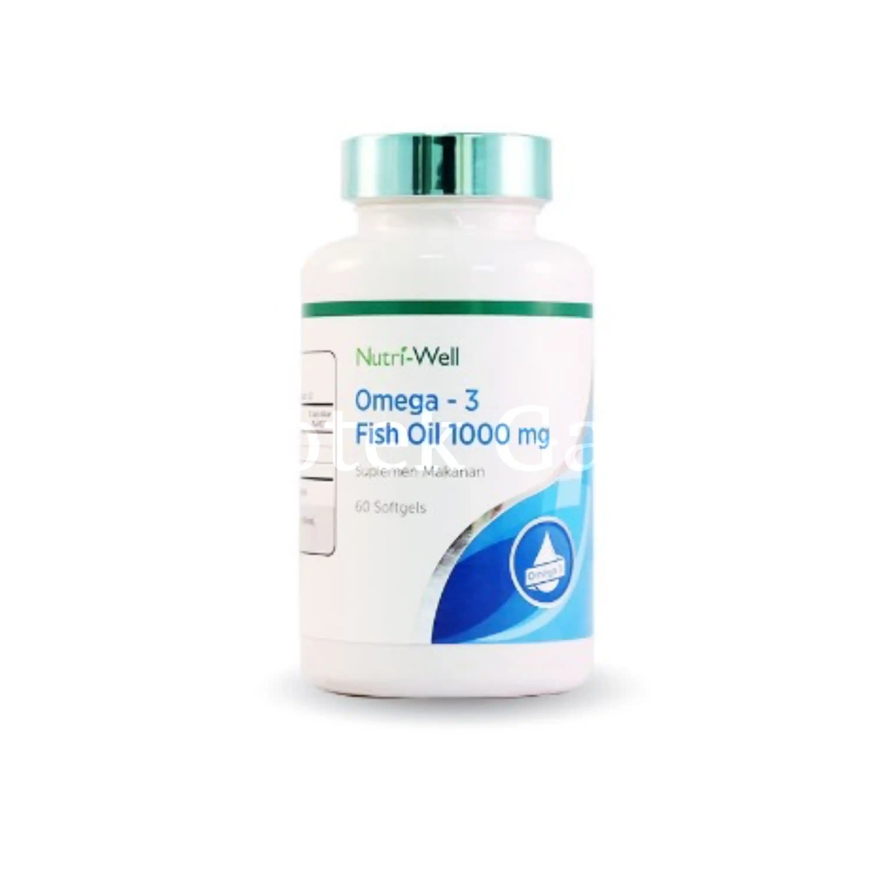 NUTRIWELL OMEGA 3 FISH OIL 1000 MG 30'S