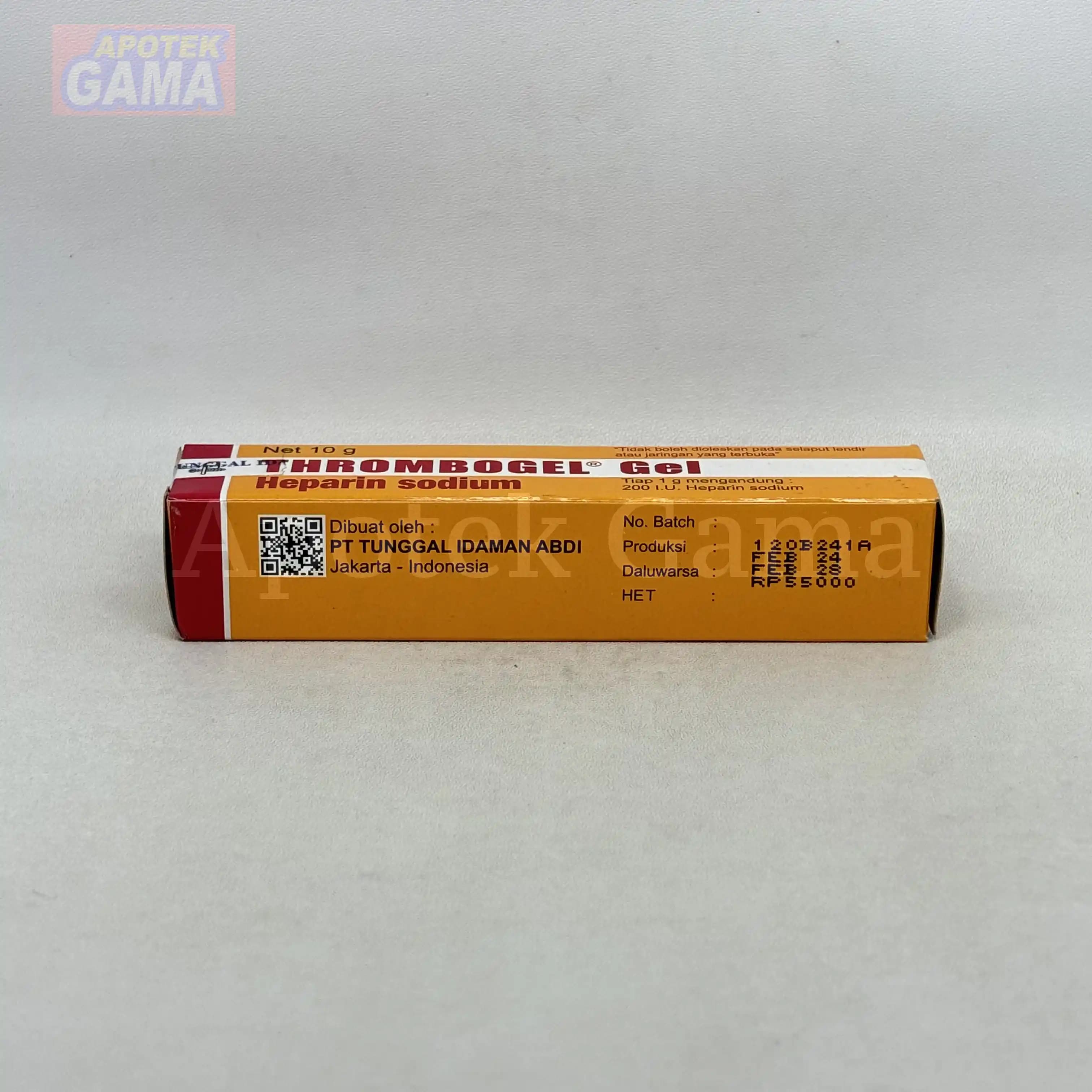 THROMBOGEL 10 gram 4