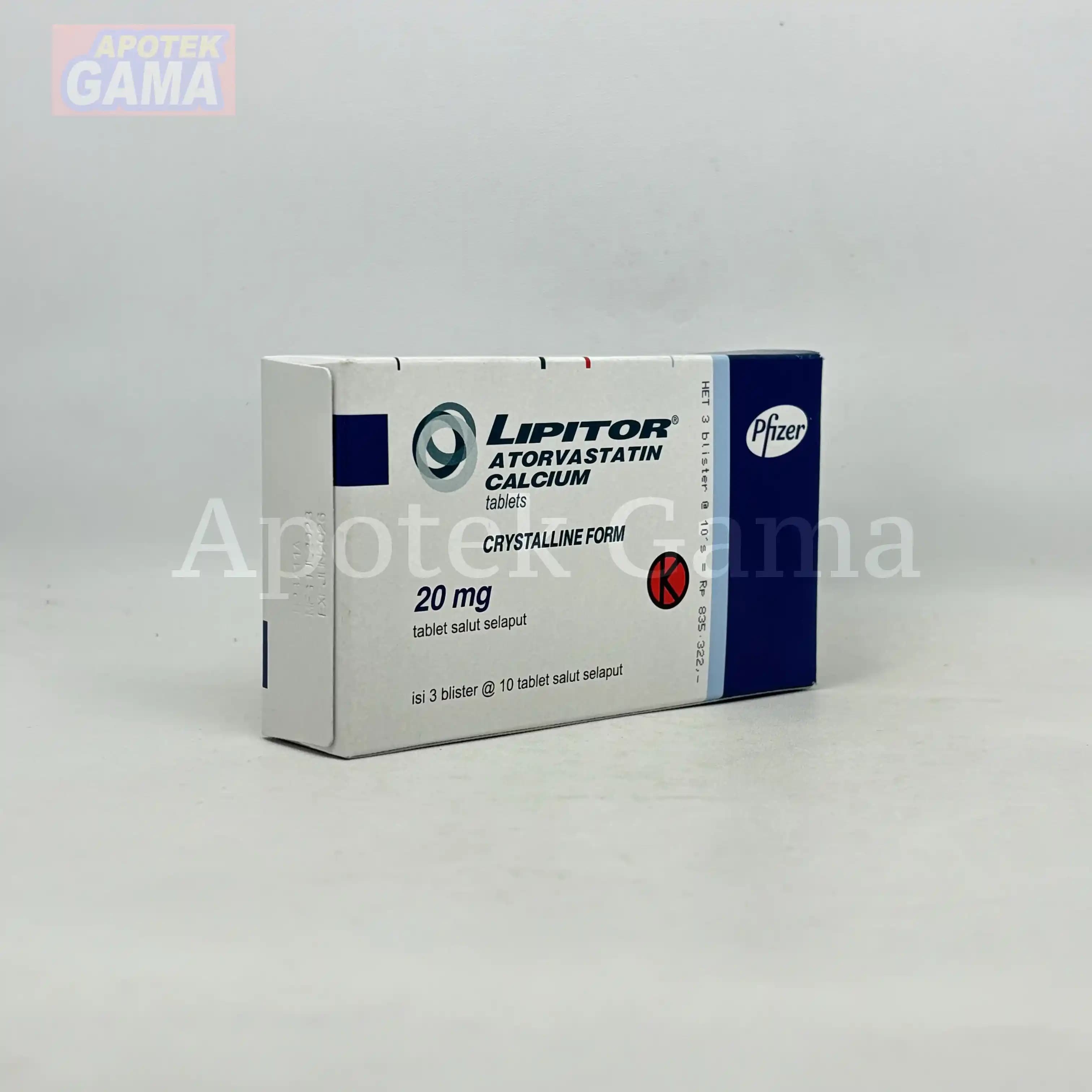 LIPITOR 20 MG/30 TAB 2