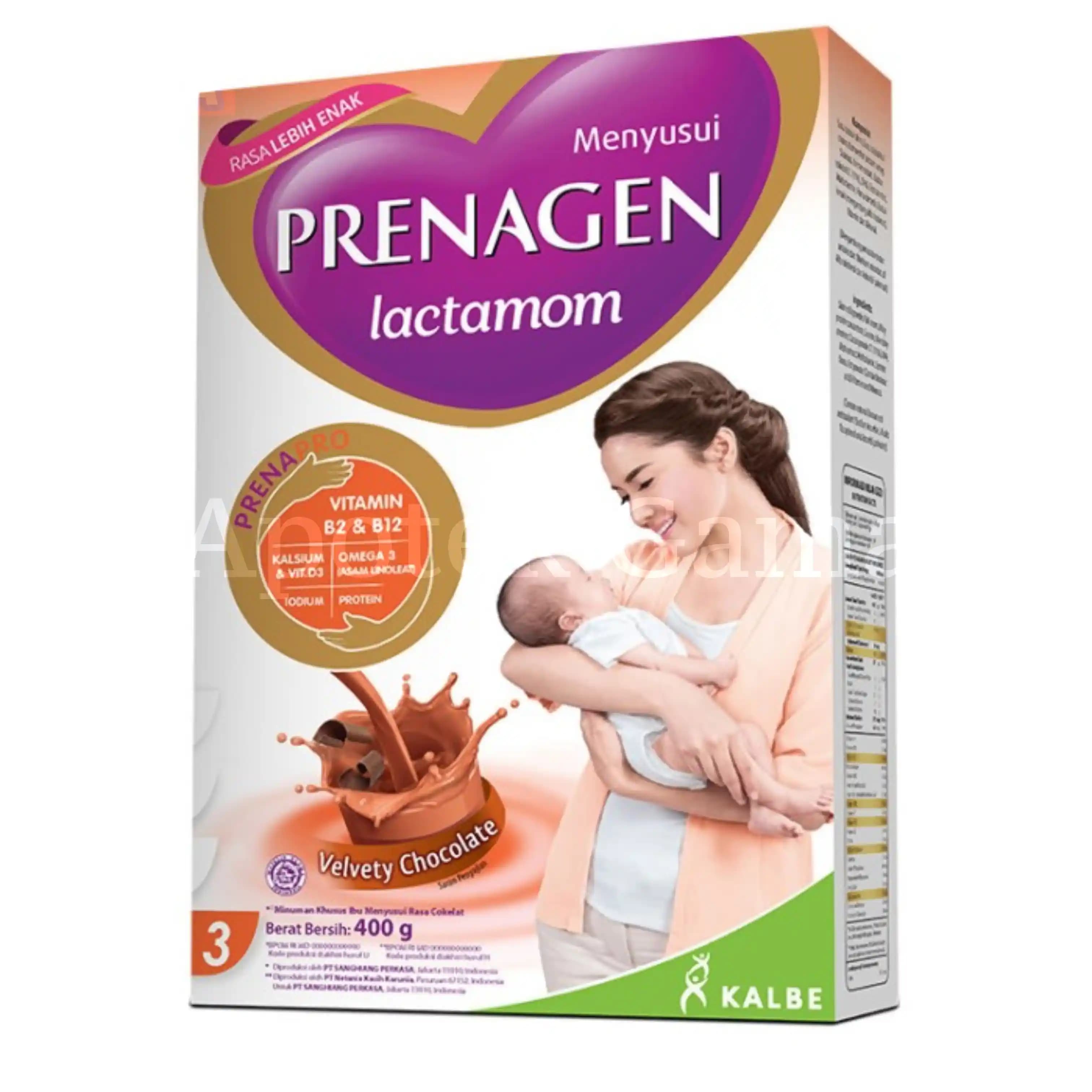 PRENAGEN LACTAMOM COKLAT 360GR