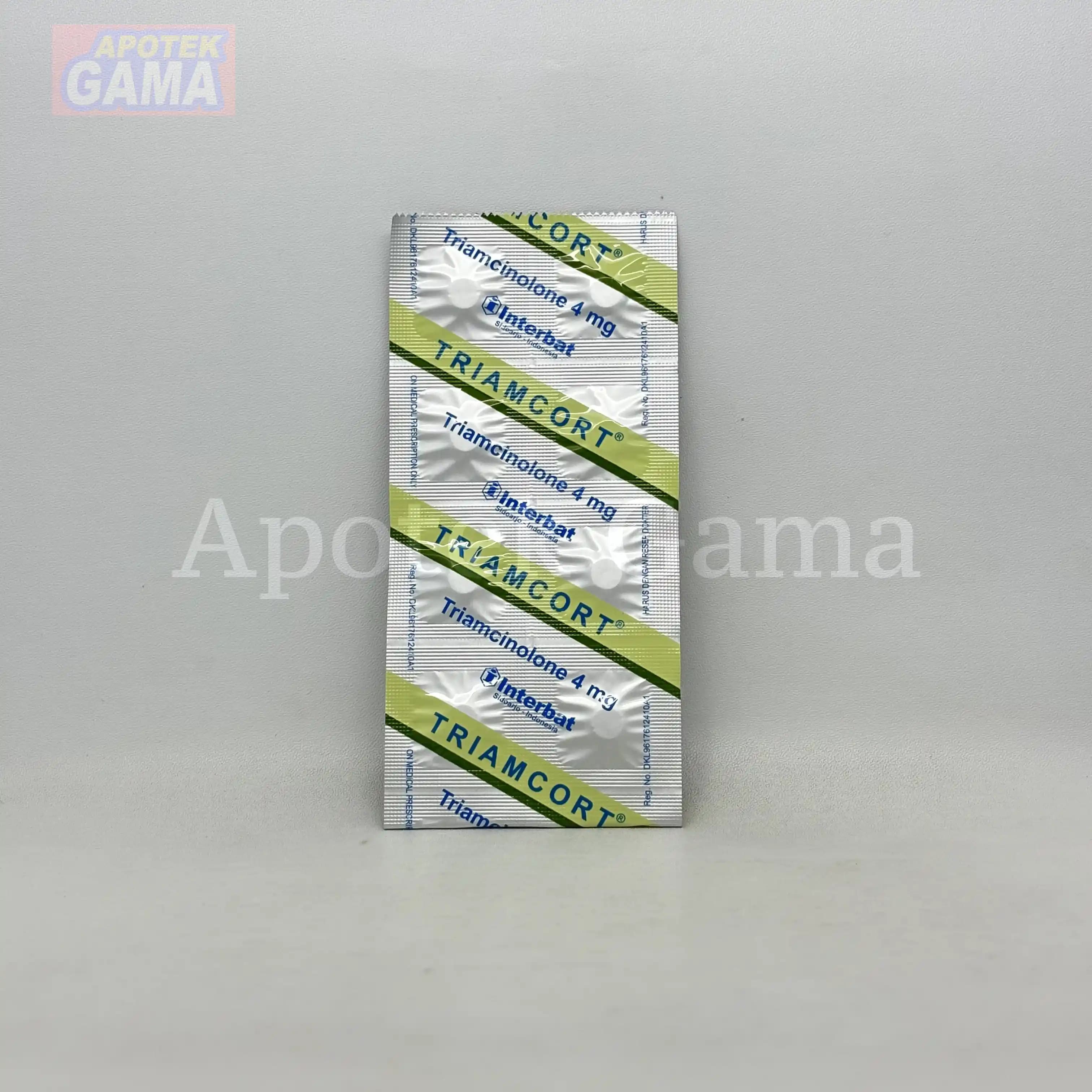 TRIAMCORT TAB/100 6