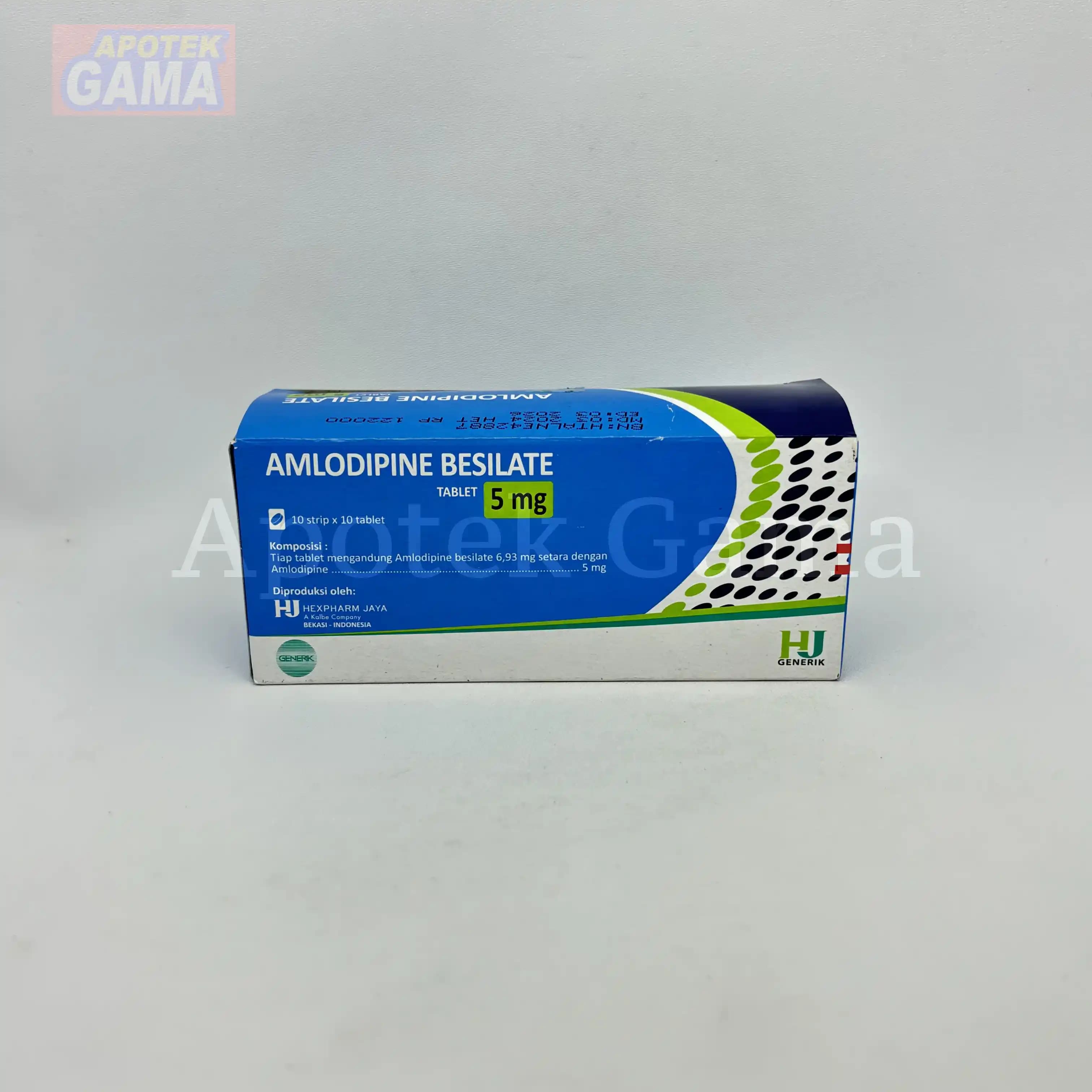 AMLODIPINE TAB 5 MG BRAND HJ