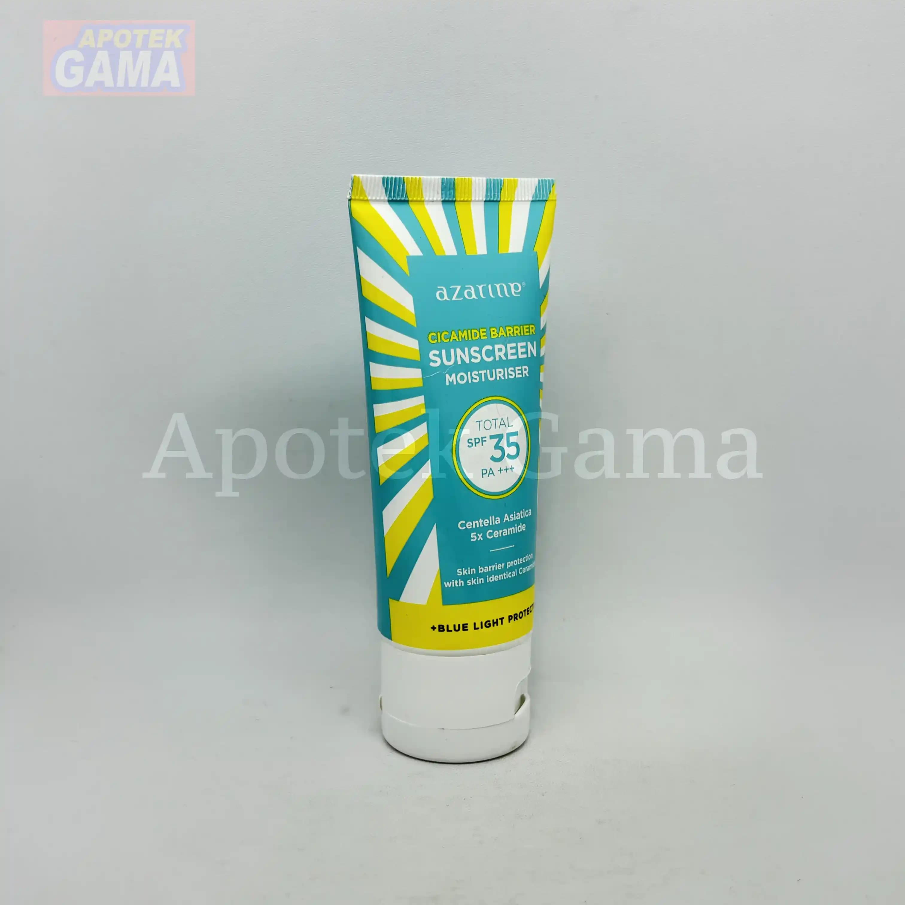 AZARINE CICAMIDE BARRIER SUNSCREEN MOISTRUIZER SPF 35++ 40 ML 3