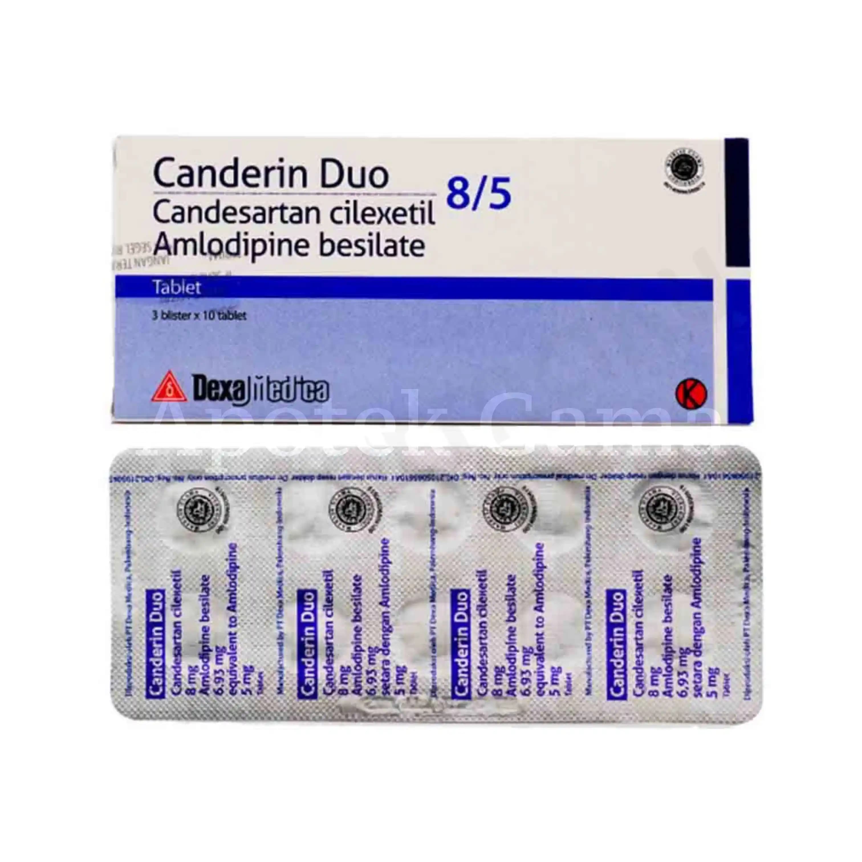 CANDERIN DUO 8/5MG TABLET 2