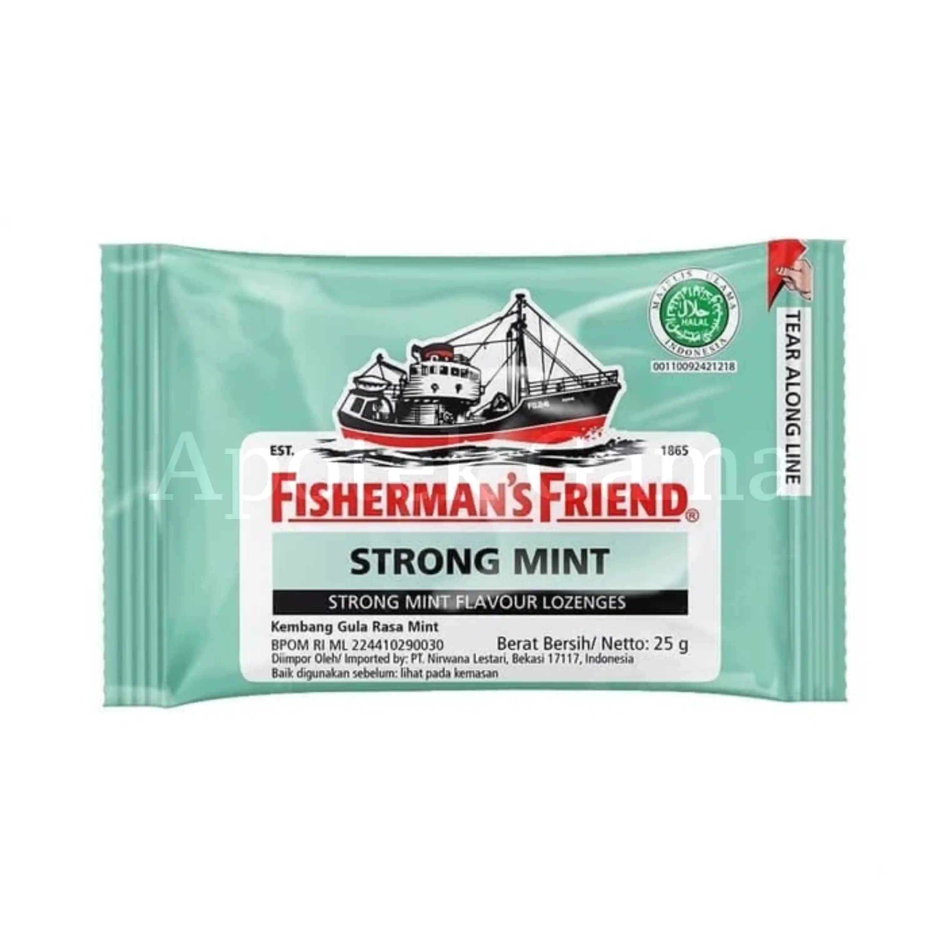 FISHERMANS STRONG MINT 25G