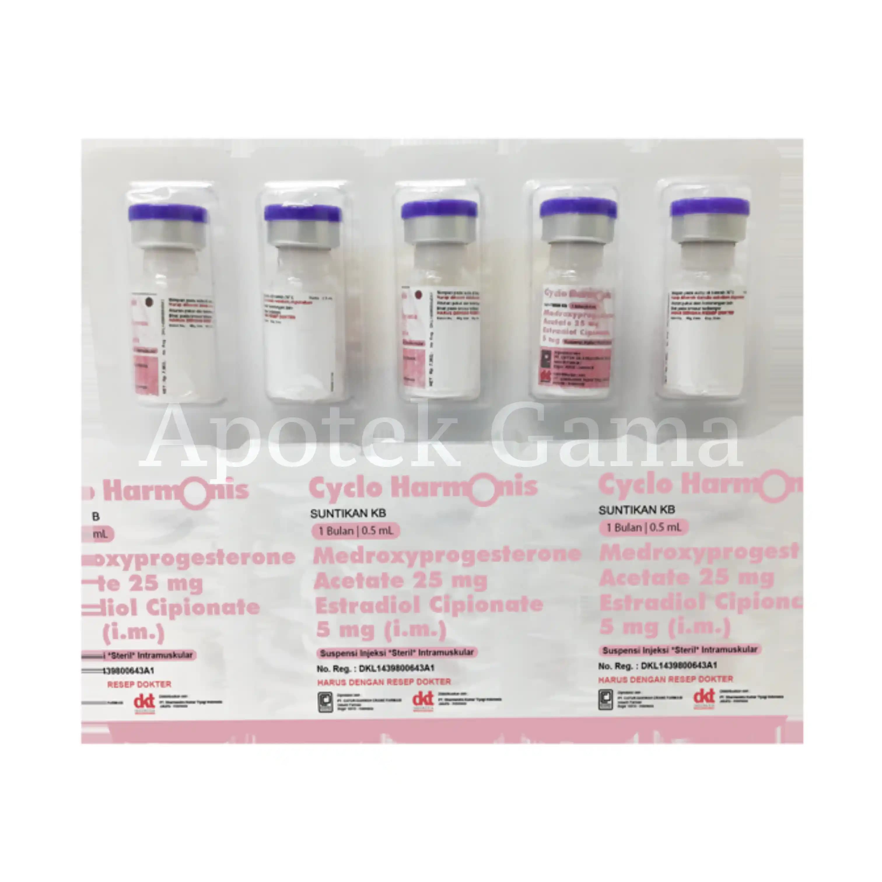 CYCLO HARMONIS 1BULAN 0.5ML