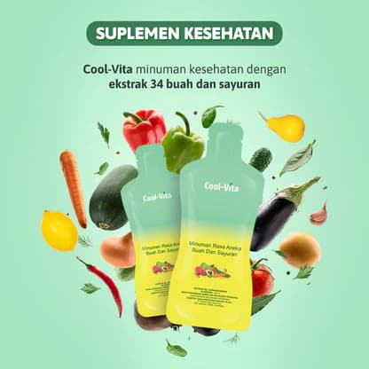 COOLVITA SLIM KEEP RASA ANEKA BUAH DAN SAYURAN 315ML