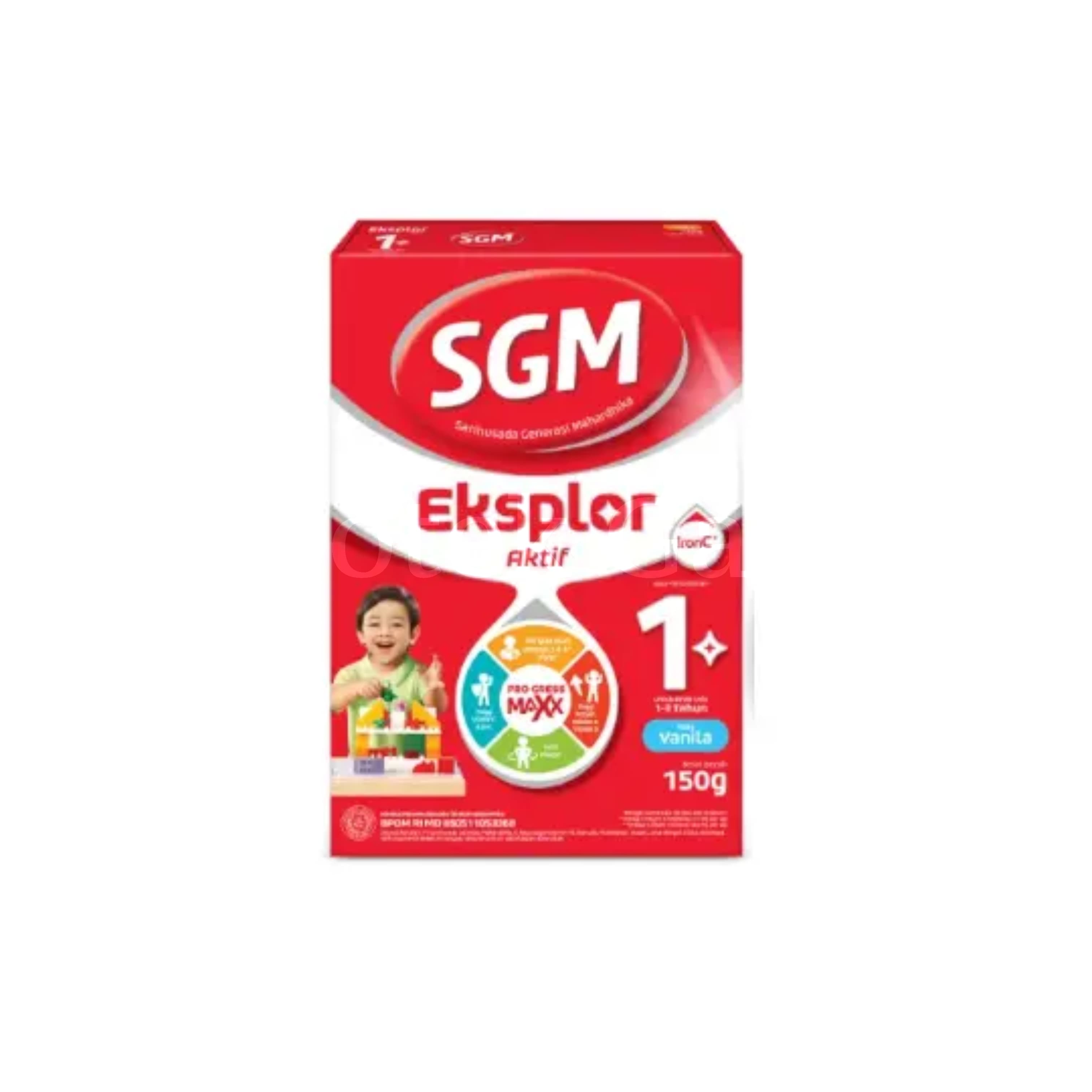 SGM EKSPLOR 1 PLUS VANILA 150 GR