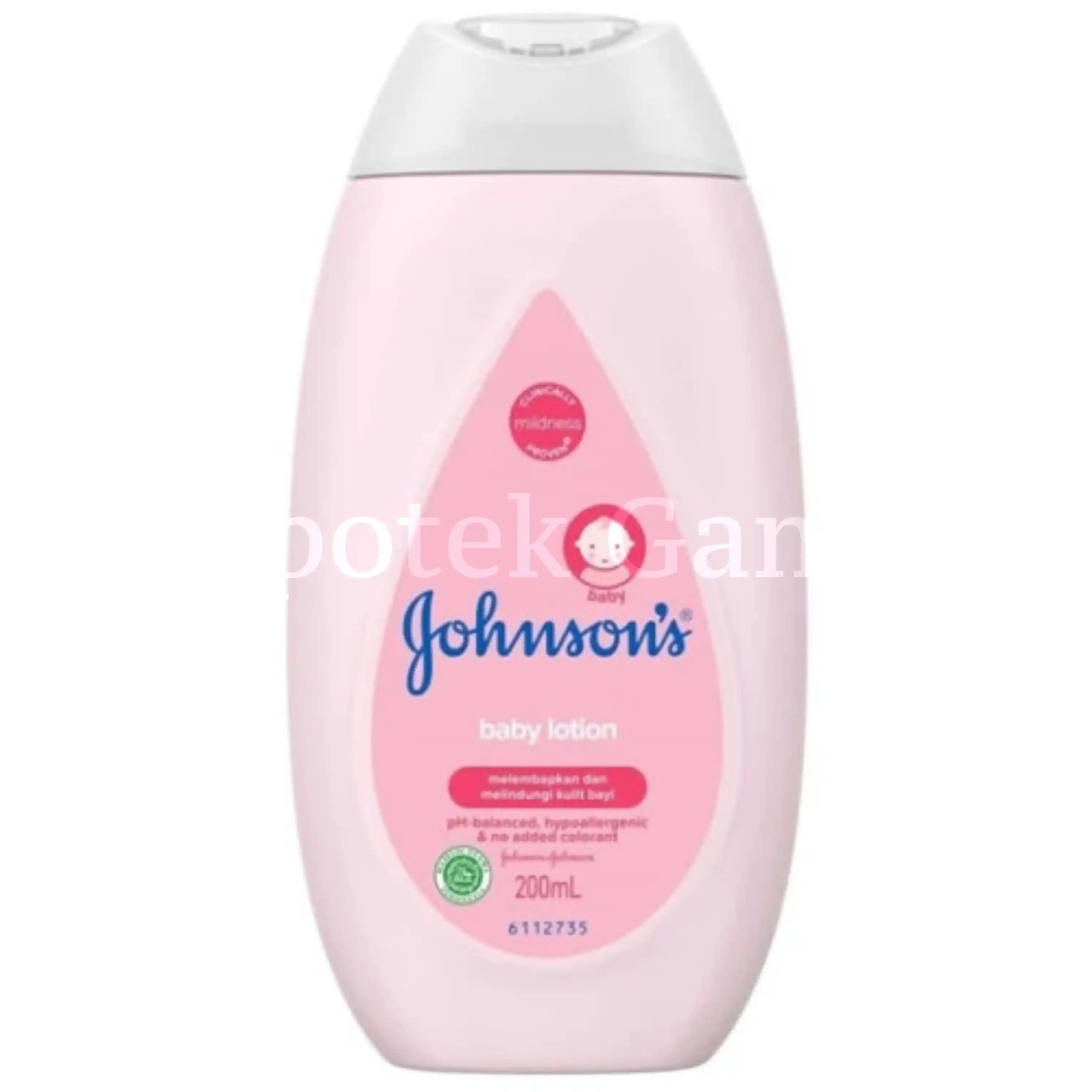 JOHNSONS BABY LOTION REGULER 200 ML 2