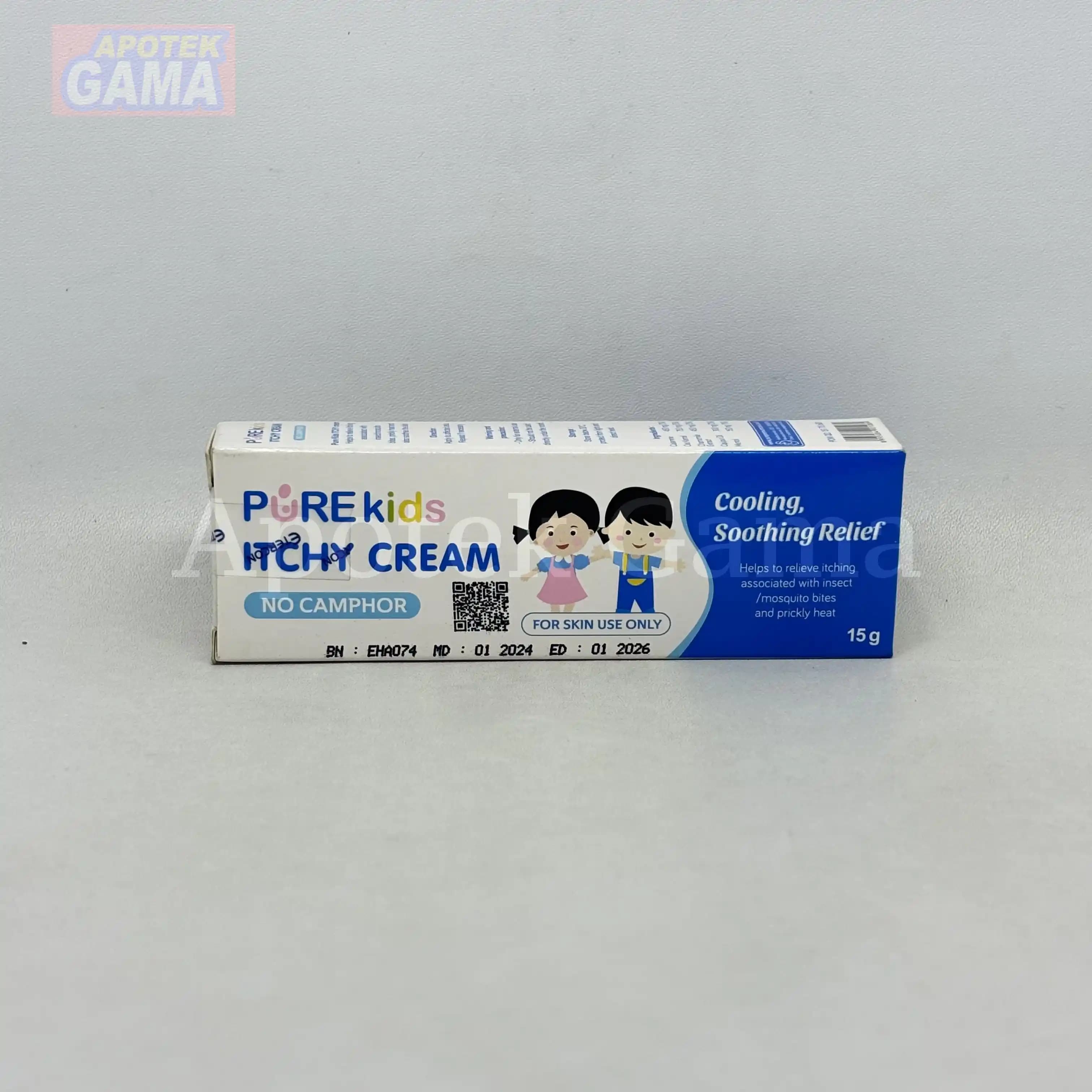 PURE KIDS ITCHY CREAM 15GR 2