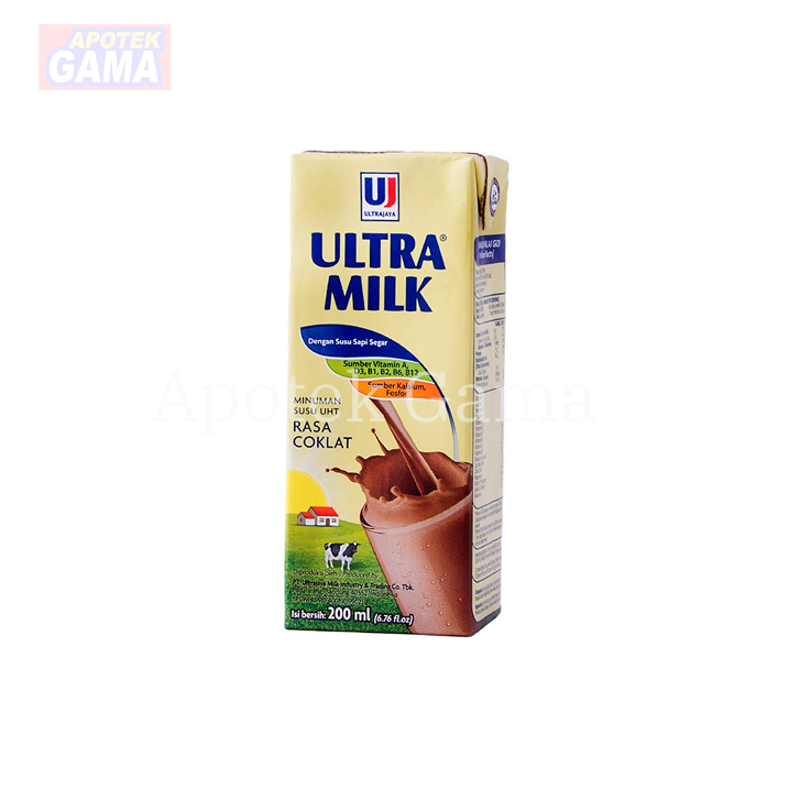 ULTRA MILK COKELAT 200ML