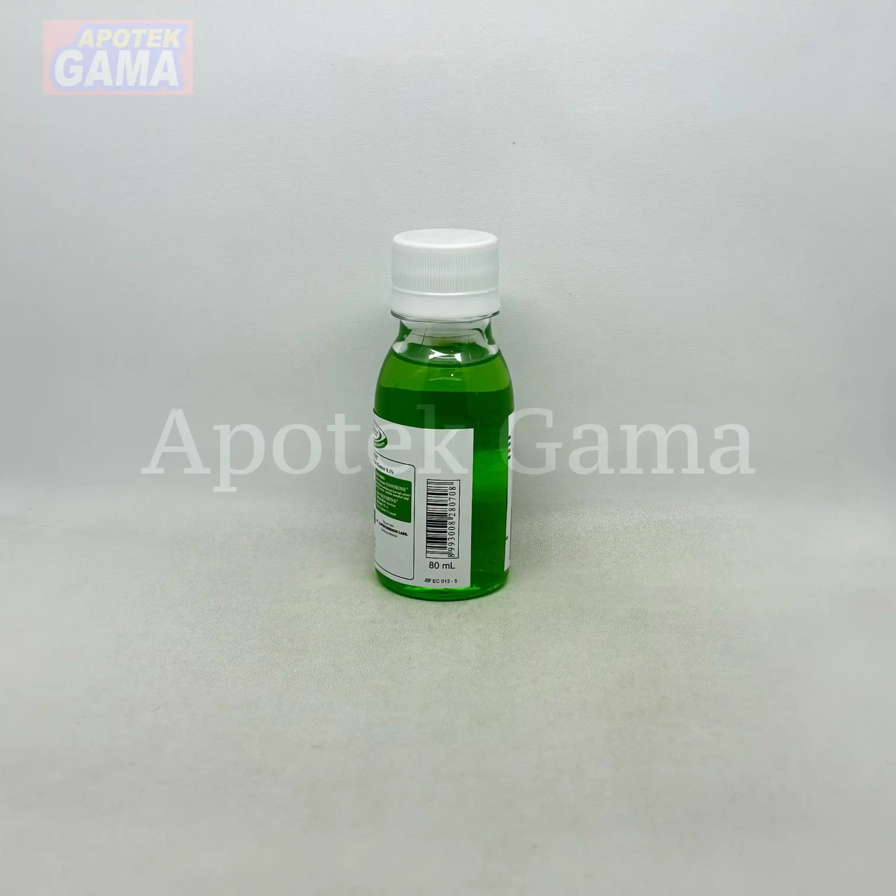 SANORINE HIJAU 80 ML 4
