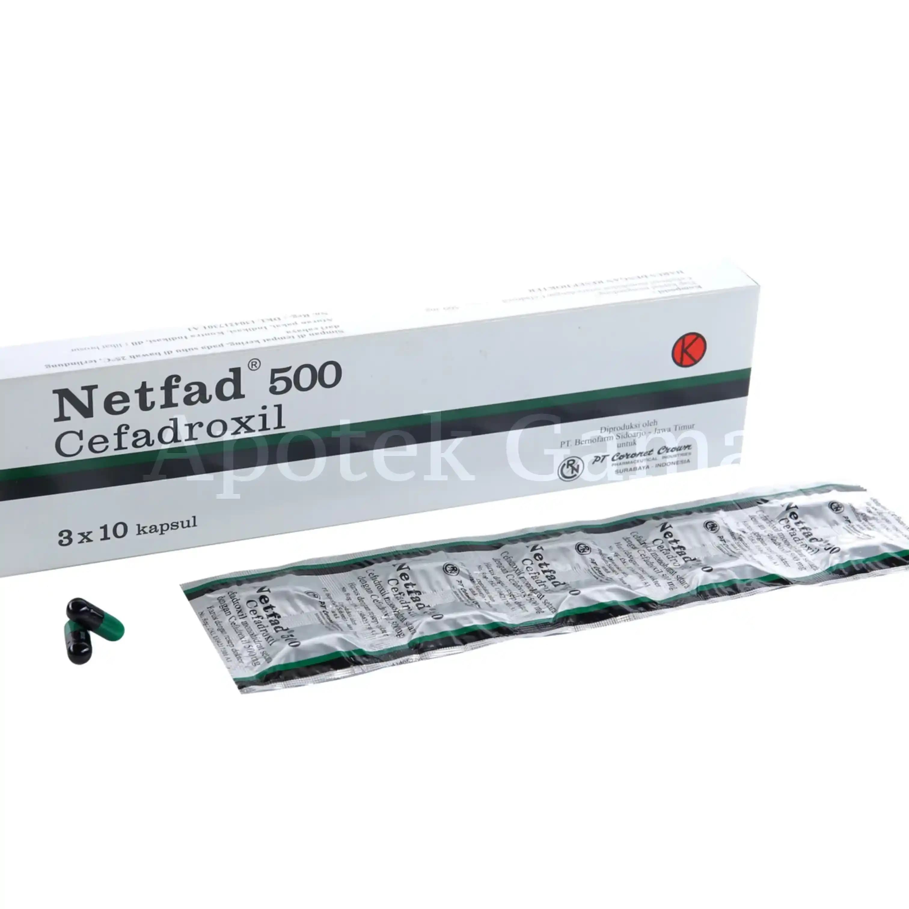 NETFAD 500 MG