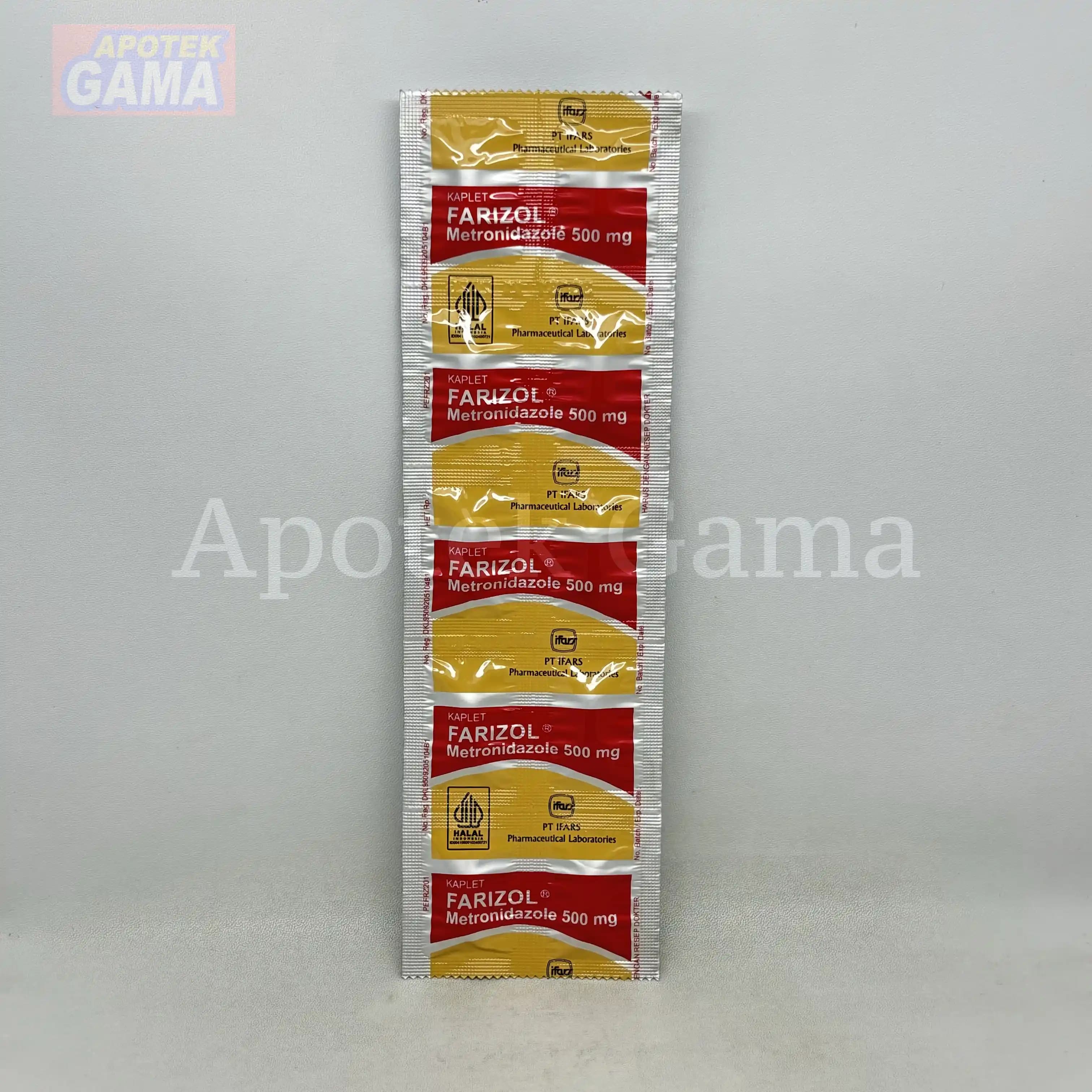 FARIZOL KAP 500MG 4