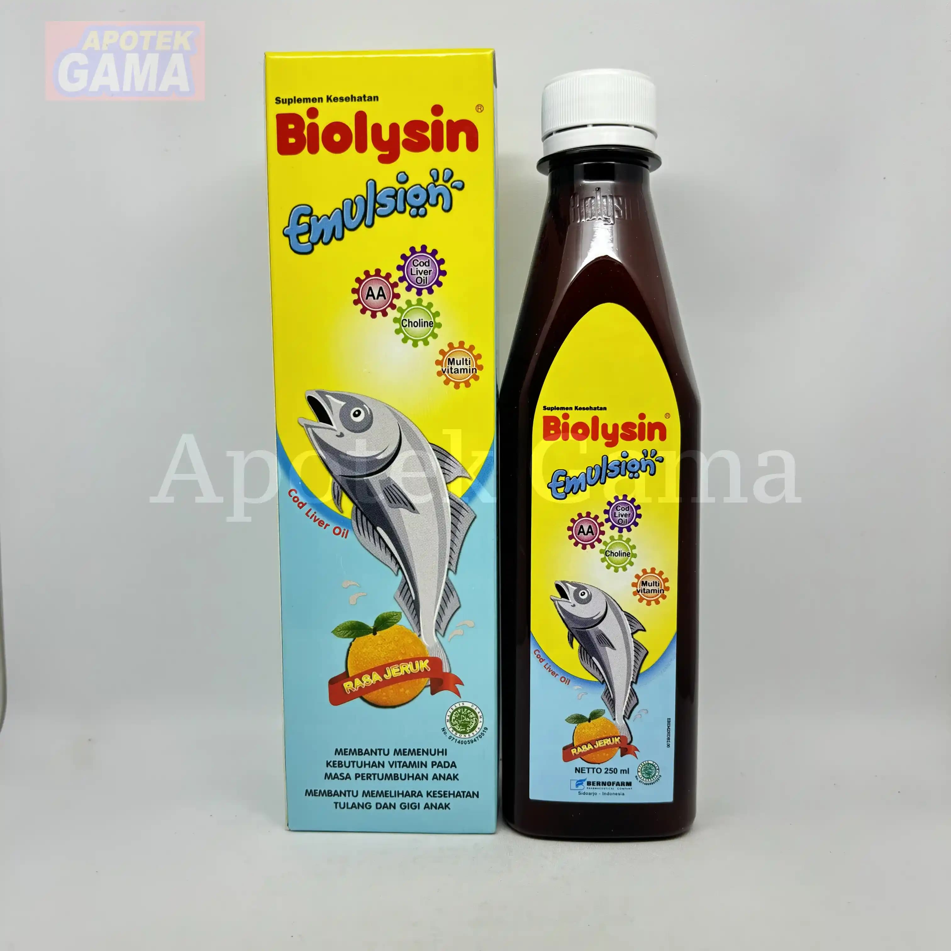 BIOLYSIN EMULSION JERUK 250ML 5