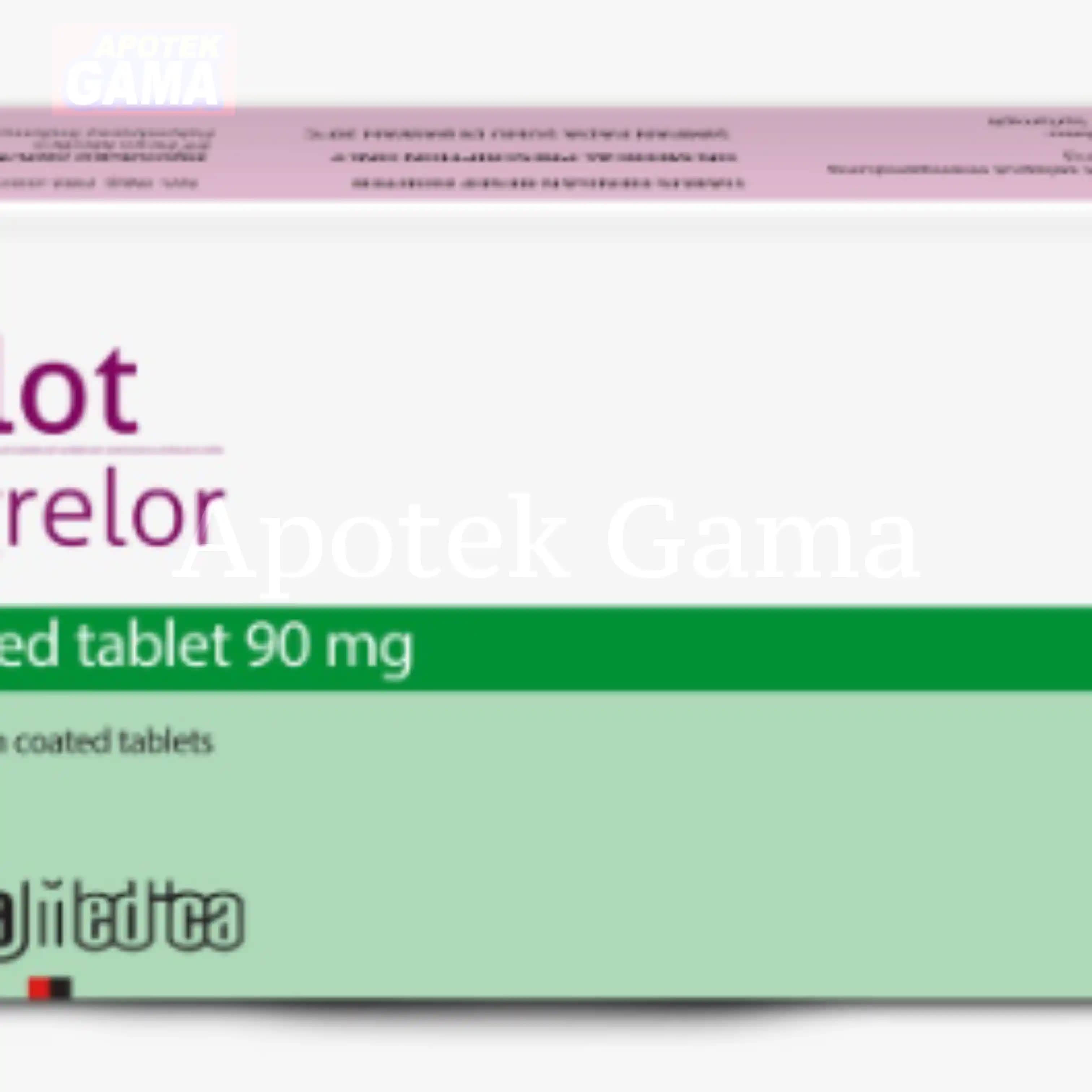 BRICLOT 90MG TABLET