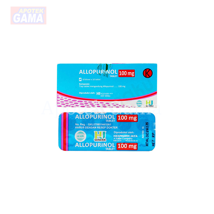 ALLOPURINOL TAB 100 (GEN) HJ
