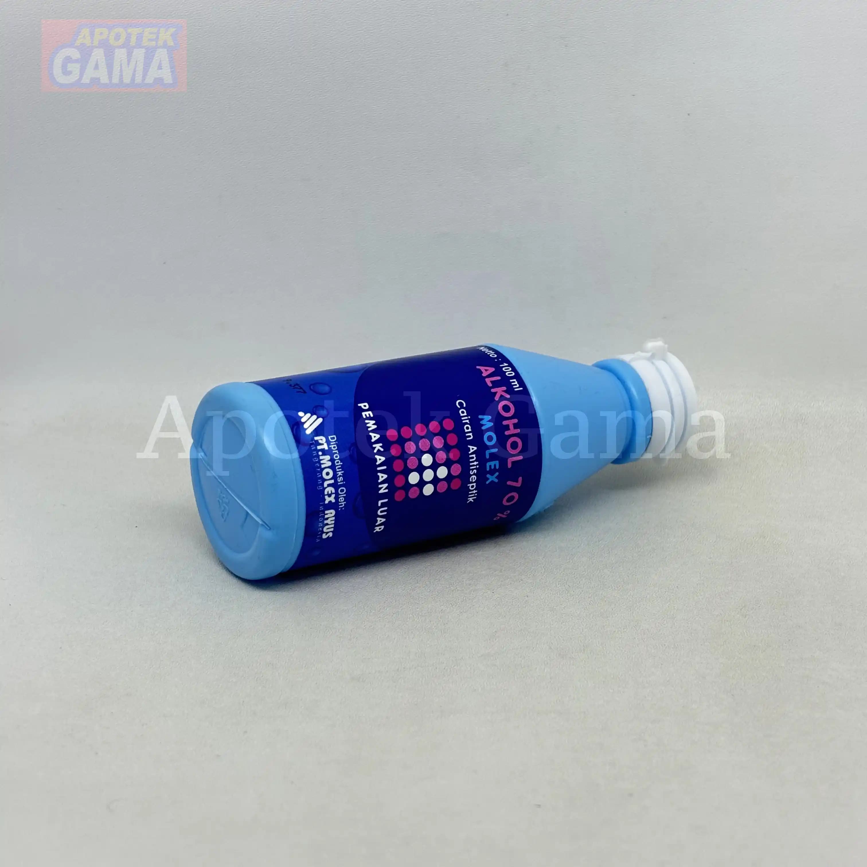 ALKOHOL 70% MOLEX 100 ML 4