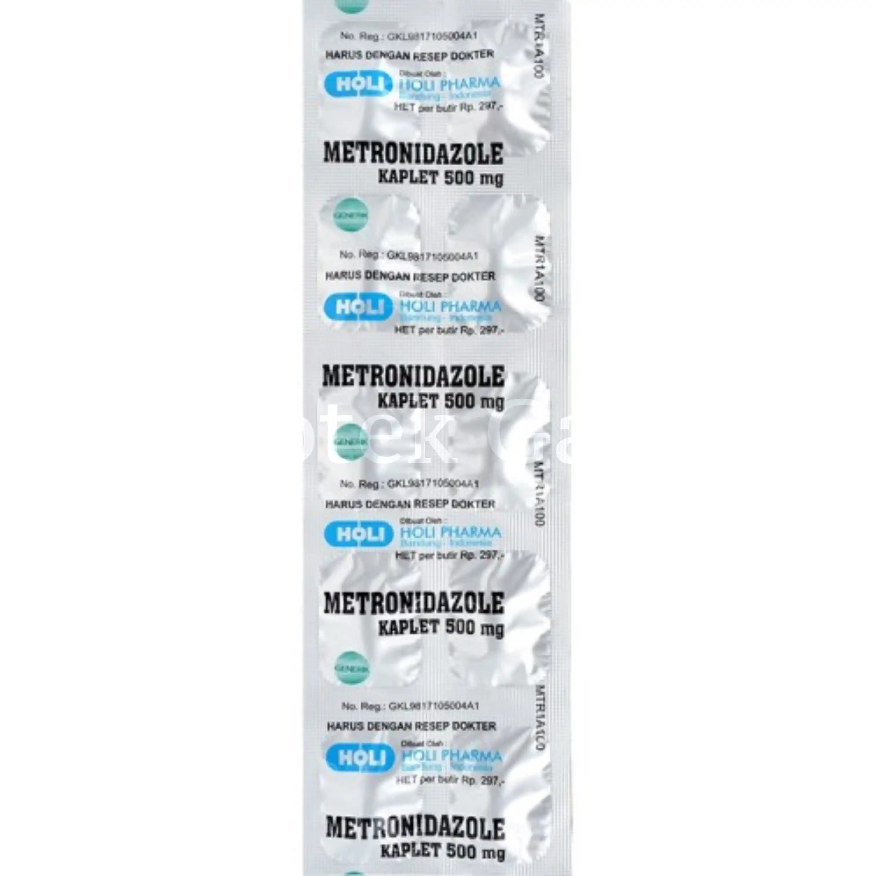 METRONIDAZOL TAB 500 (GEN)