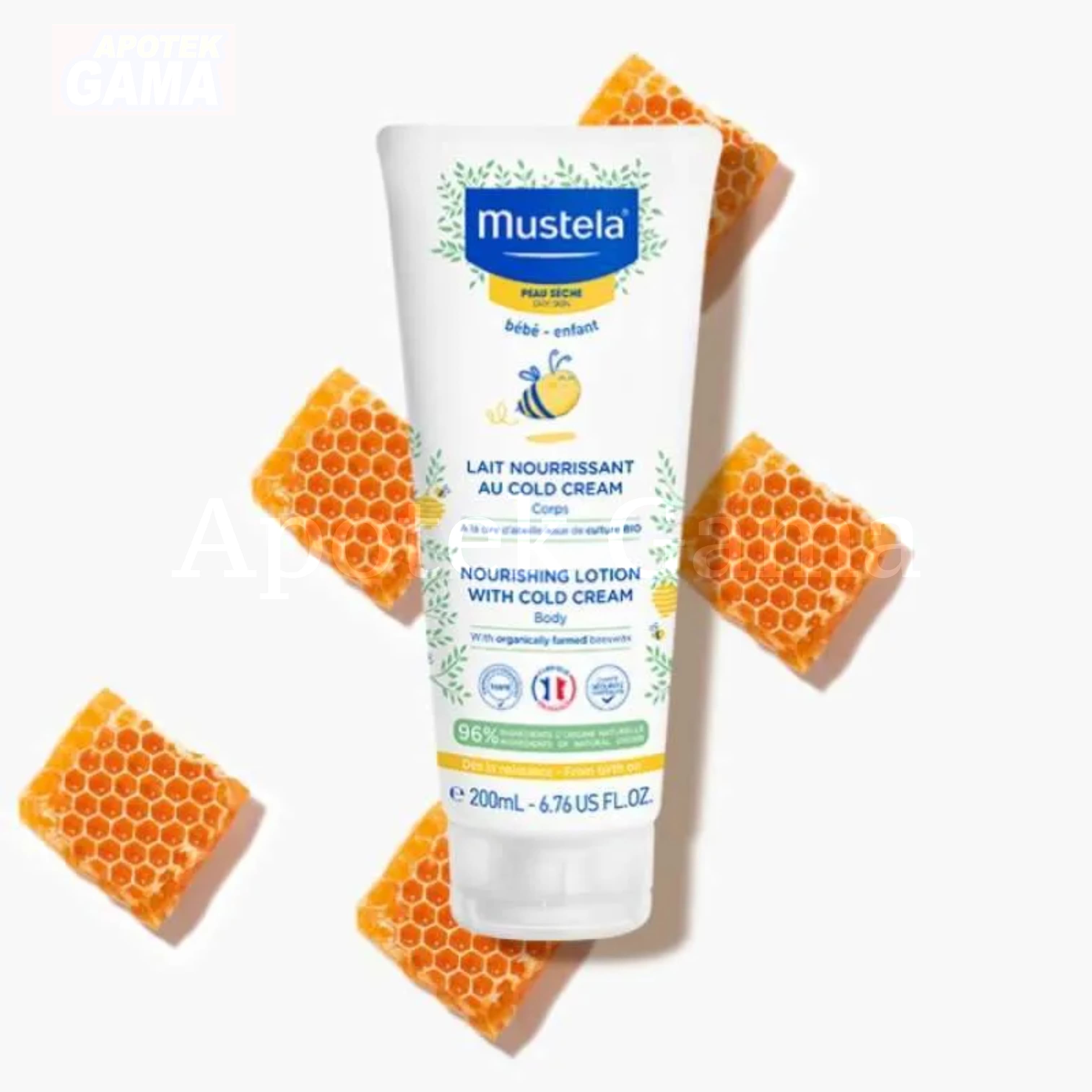 MUSTELA NOURISHING LOTION WITH COLD CREAM 200ML 2