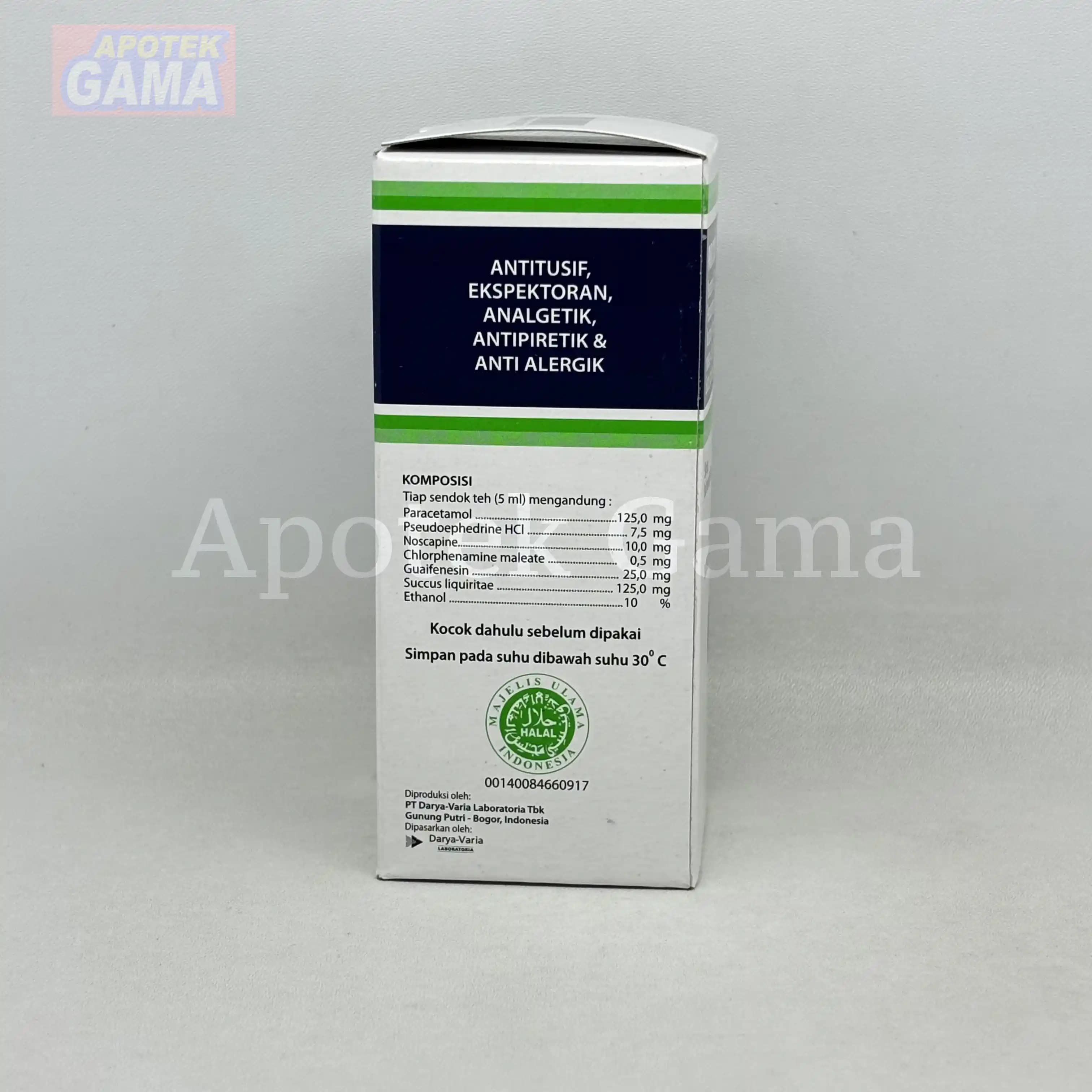 PARATUSIN SYR 60  ML 2