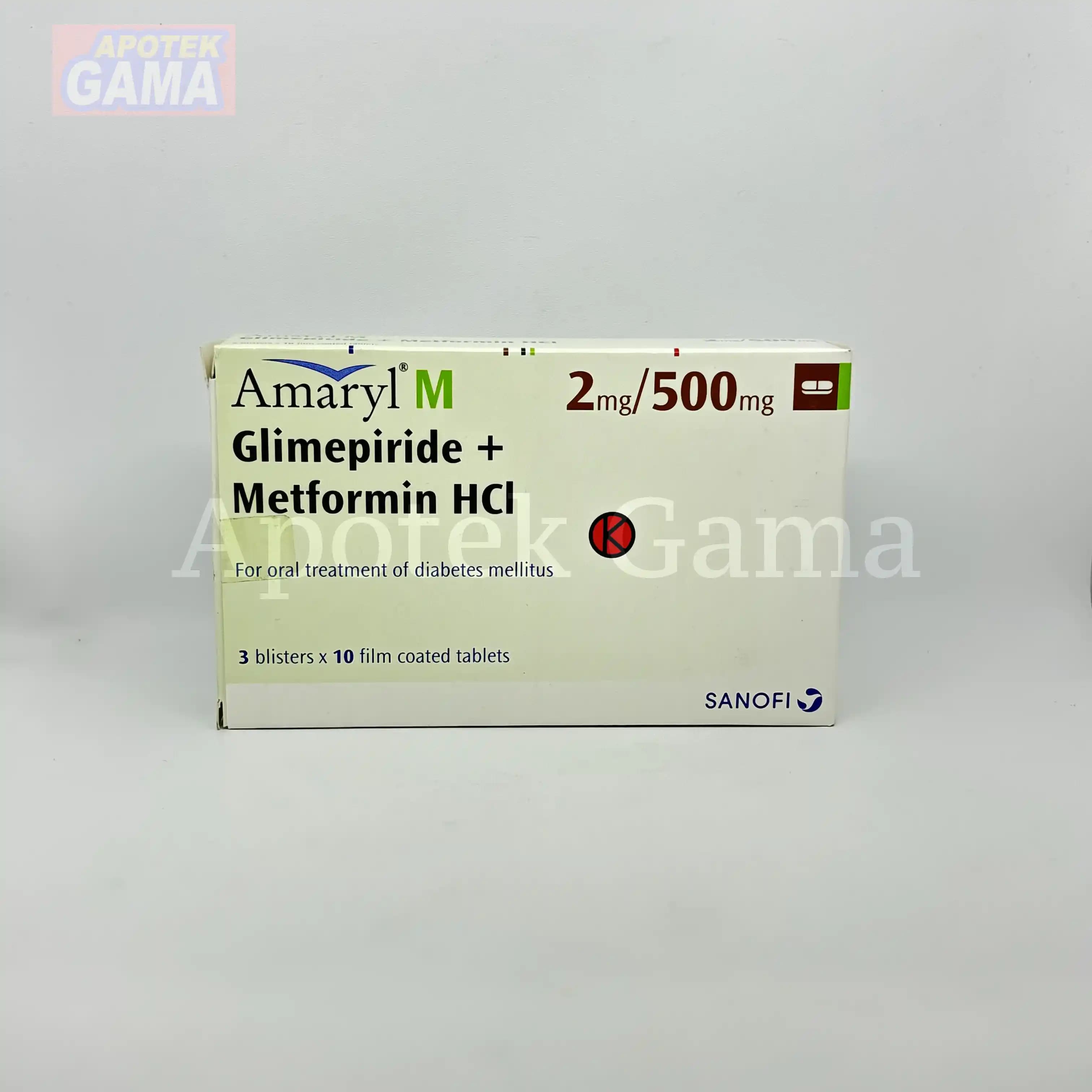 AMARYL M 2/500MG 6