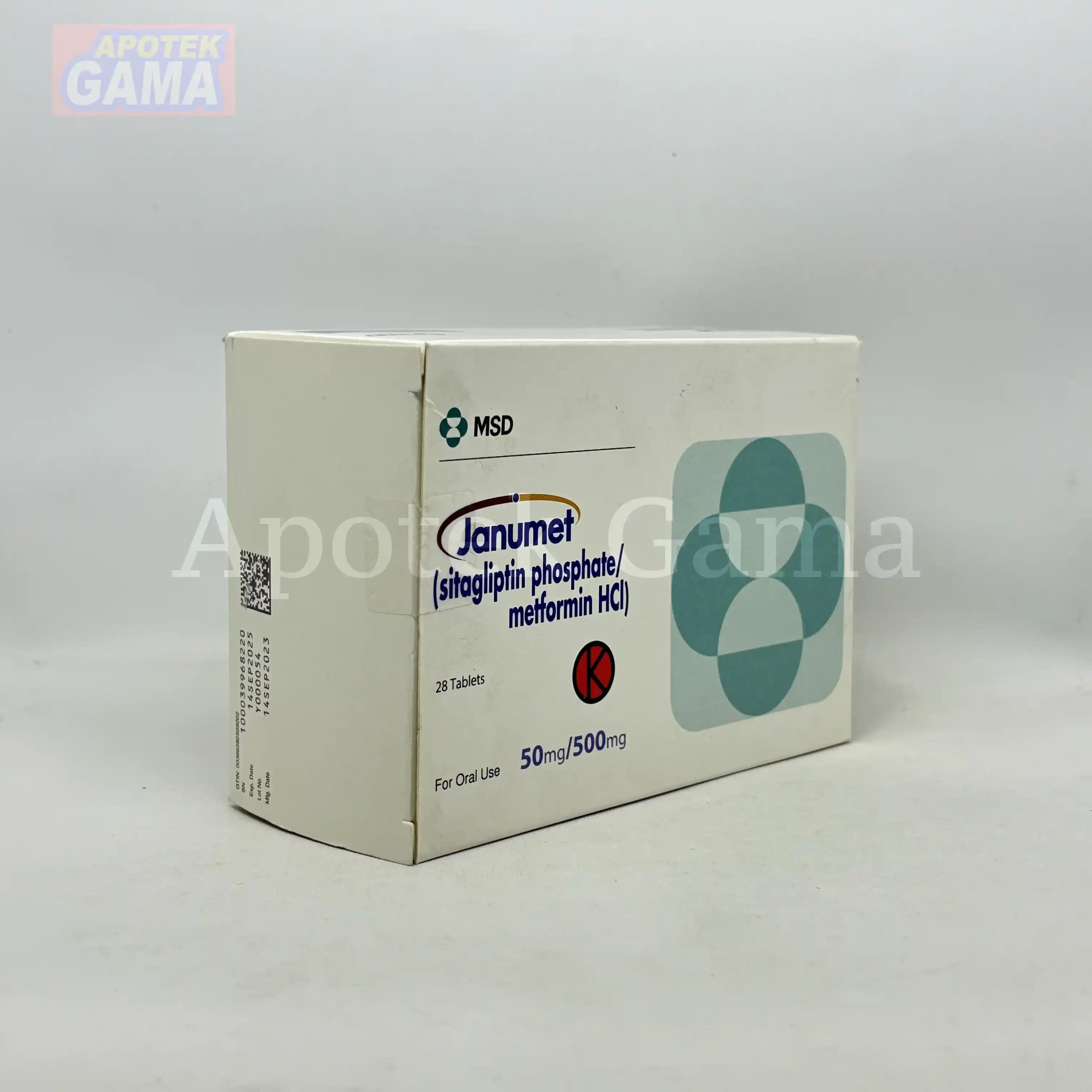 JANUMET 50/500MG TABLET 2