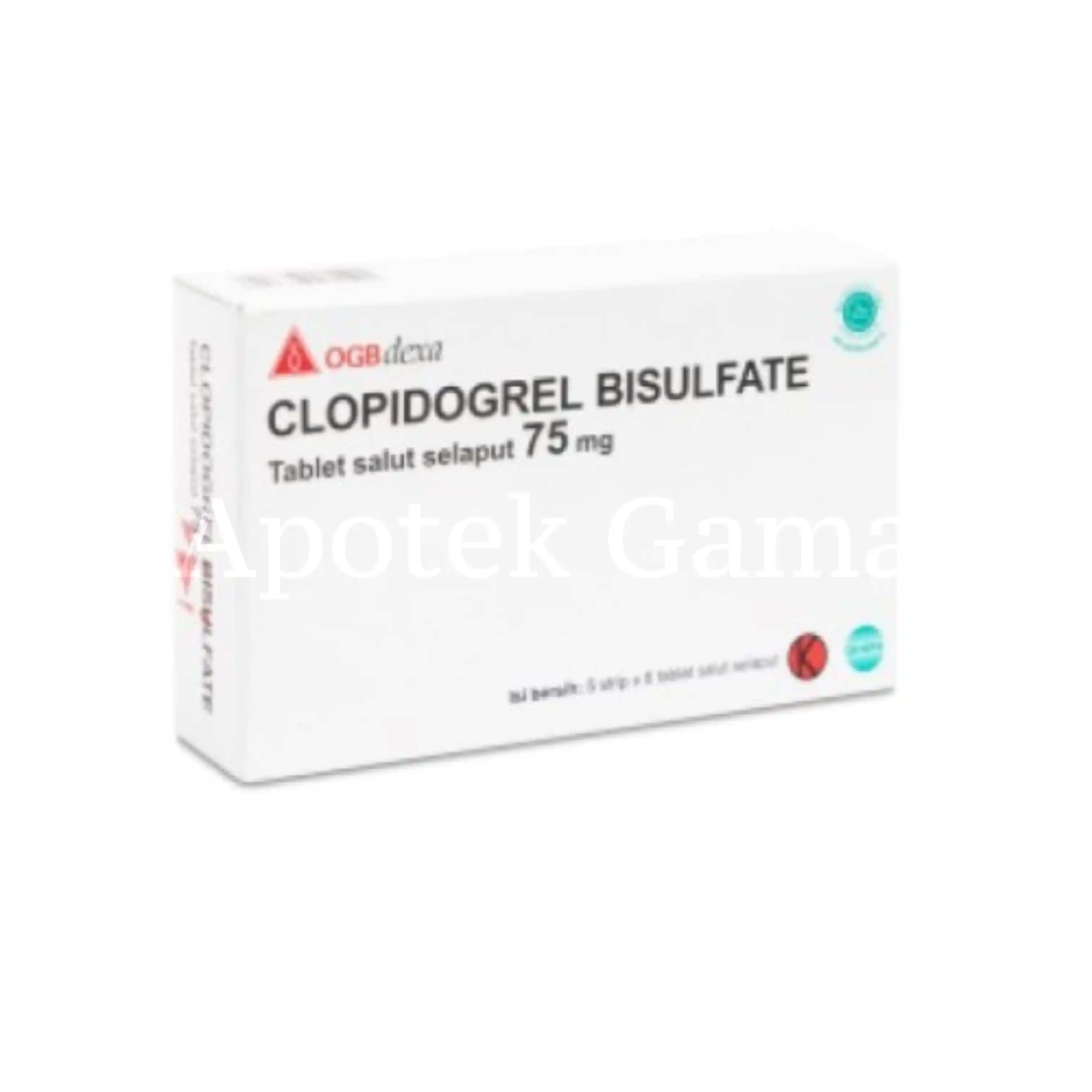 CLOPIDOGREL TAB 75 (GEN)