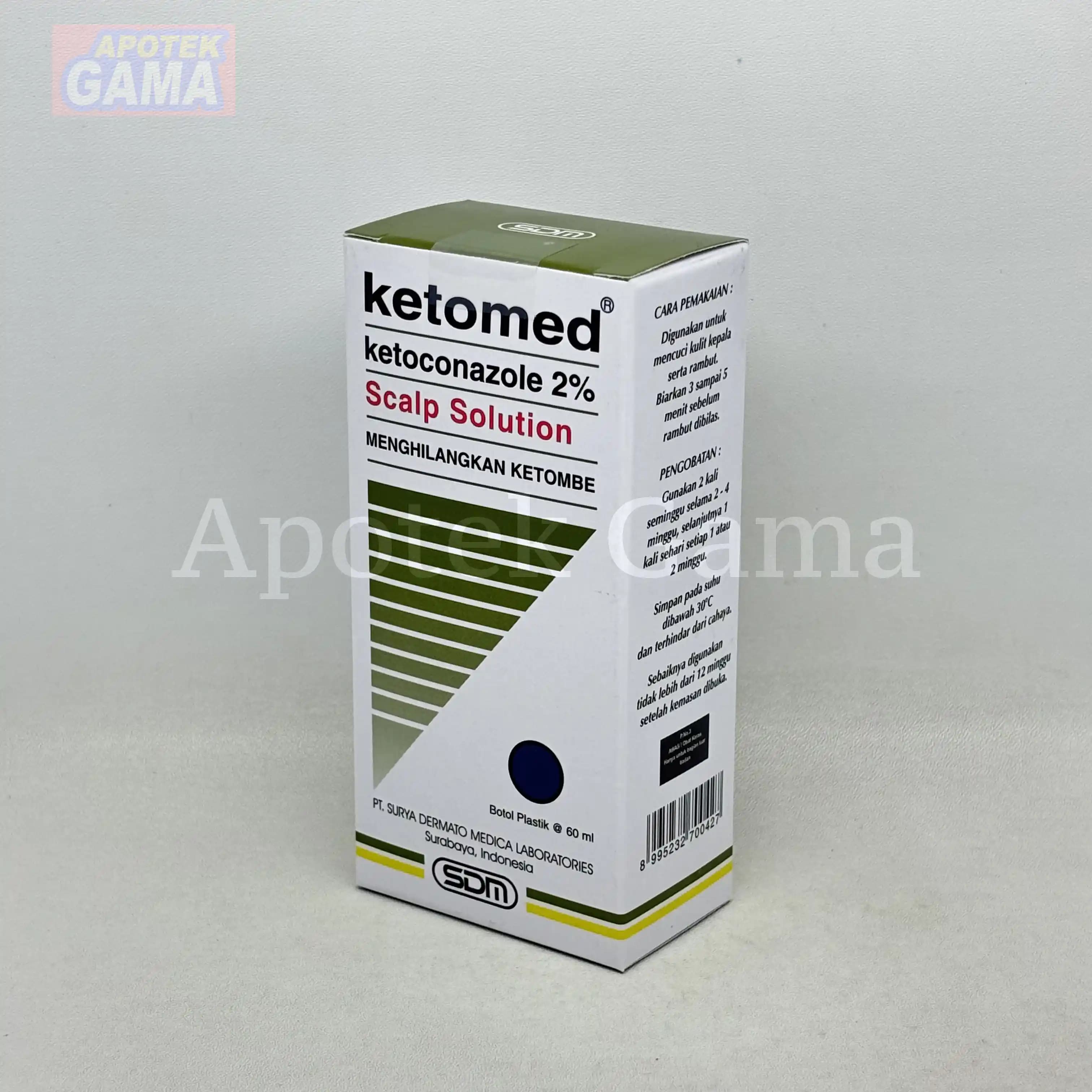 KETOMED SCALP SOLUTION 60ML 5