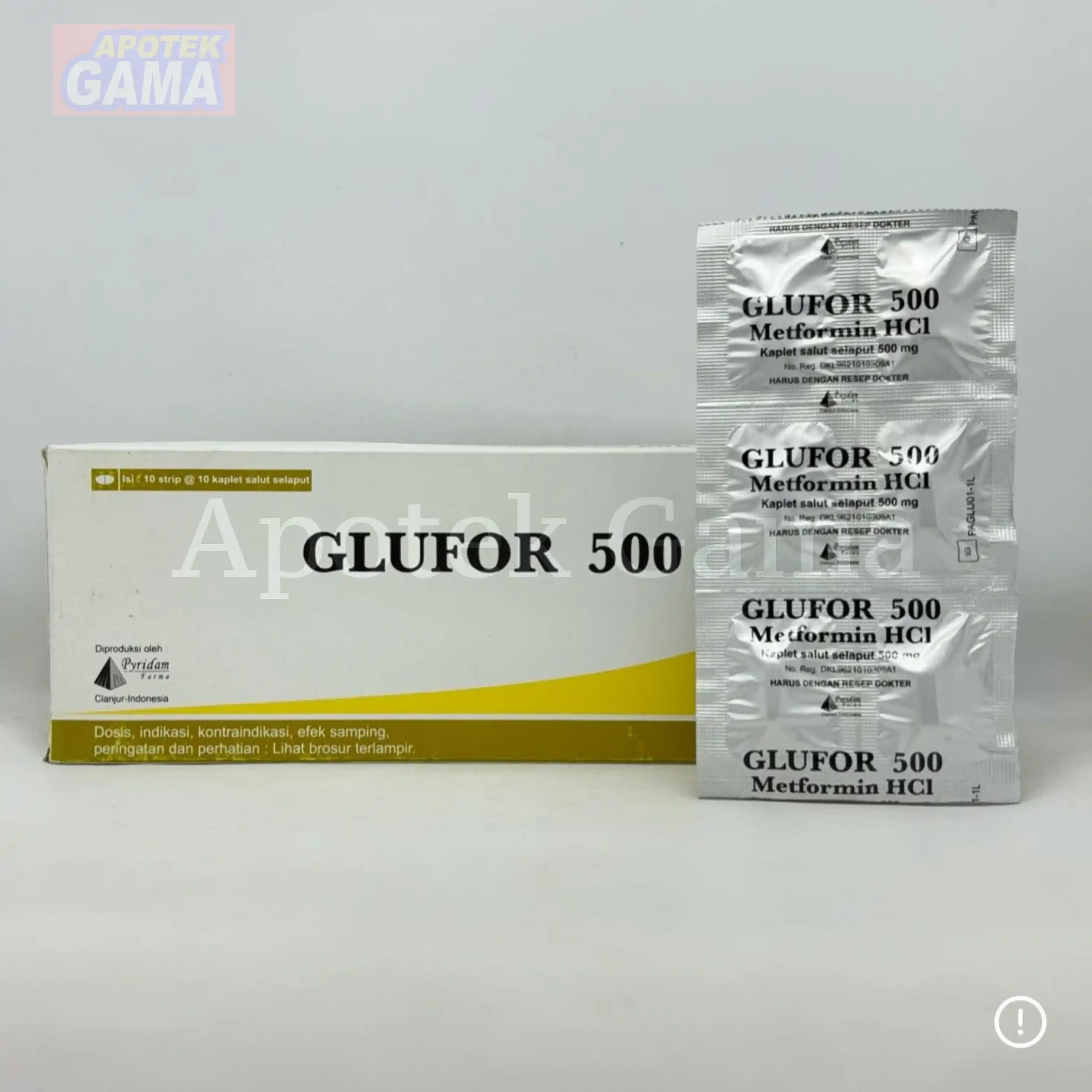 GLUFOR 500MG